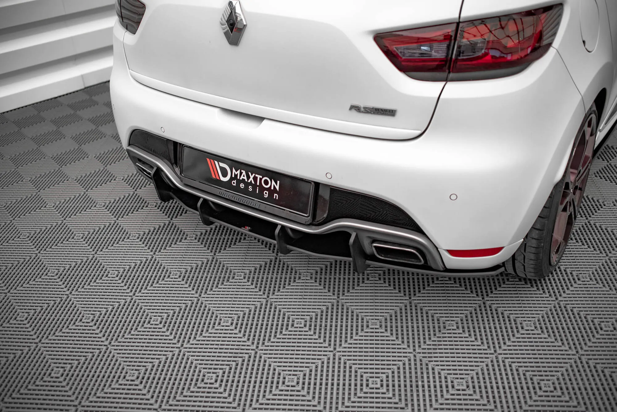 Diffuser Renault Clio RS mk4 2013 - 2019 | Street Pro Black Edition – bilde 2