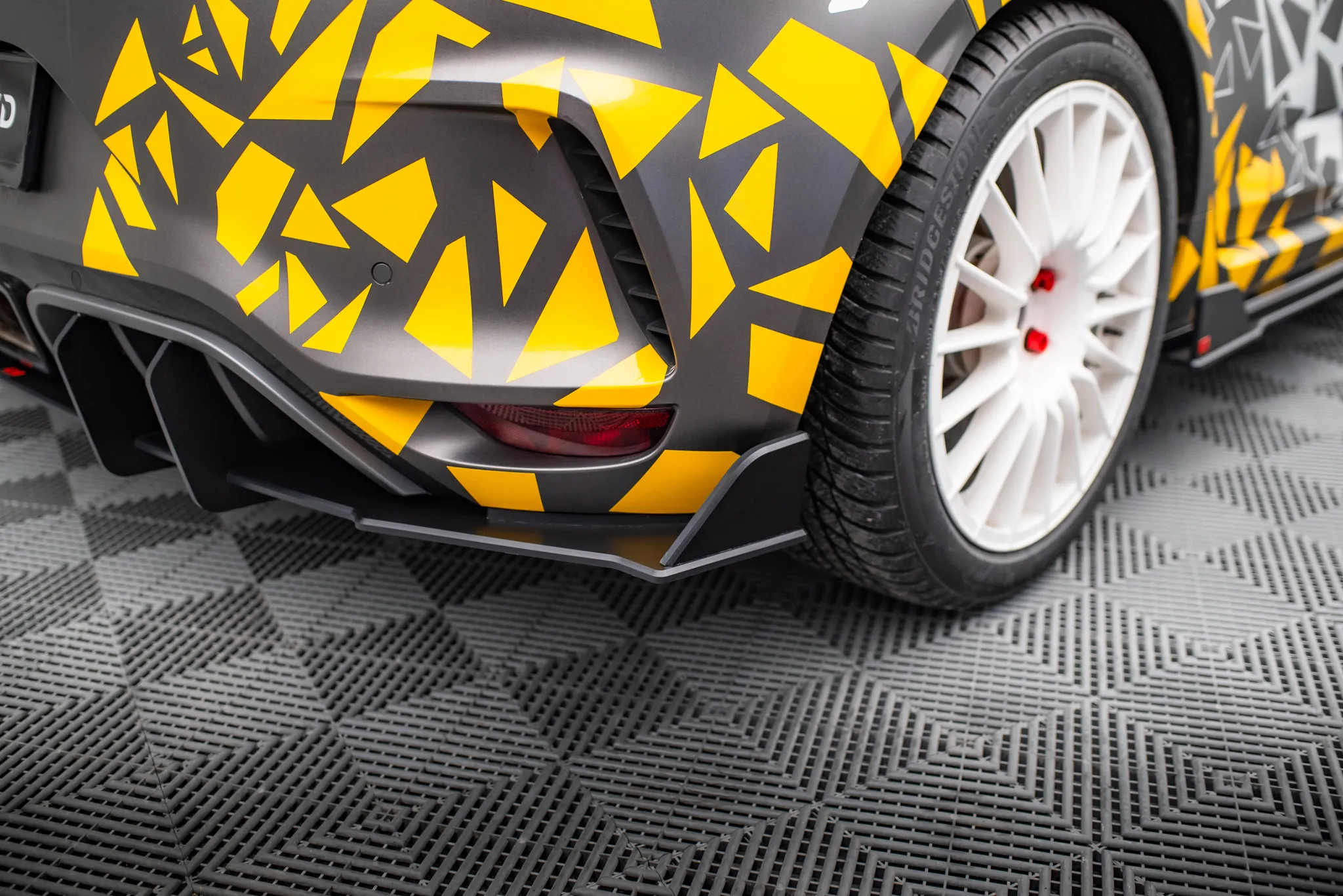 Diffuser Renault Megane RS IV 2018 - 2020 | Street Pro Black Edition – bilde 2