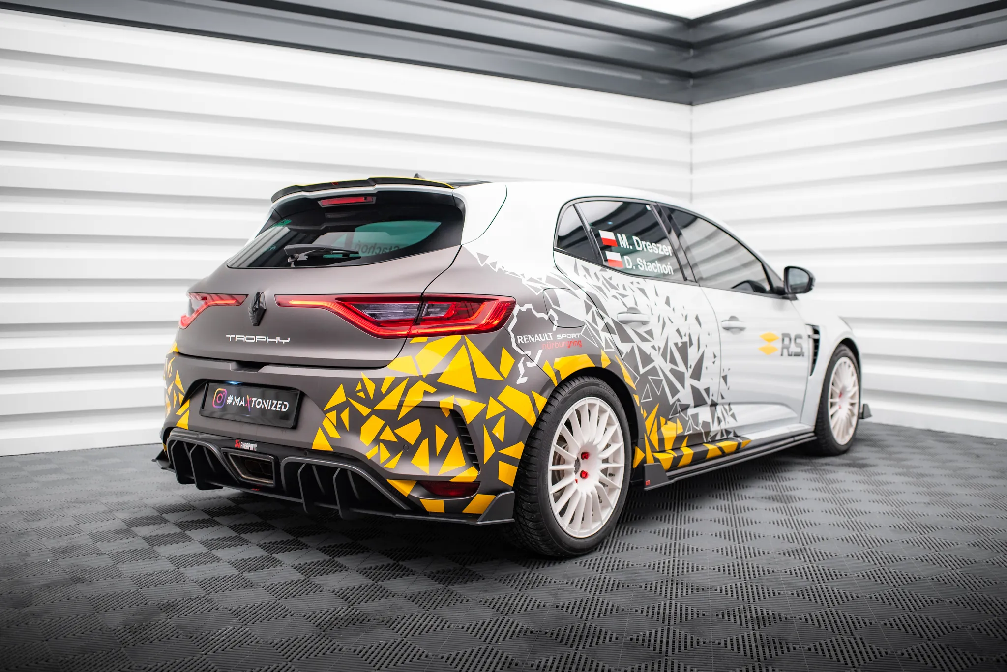 Diffuser Renault Megane RS IV 2018 - 2020 | Street Pro Black Edition – bilde 3