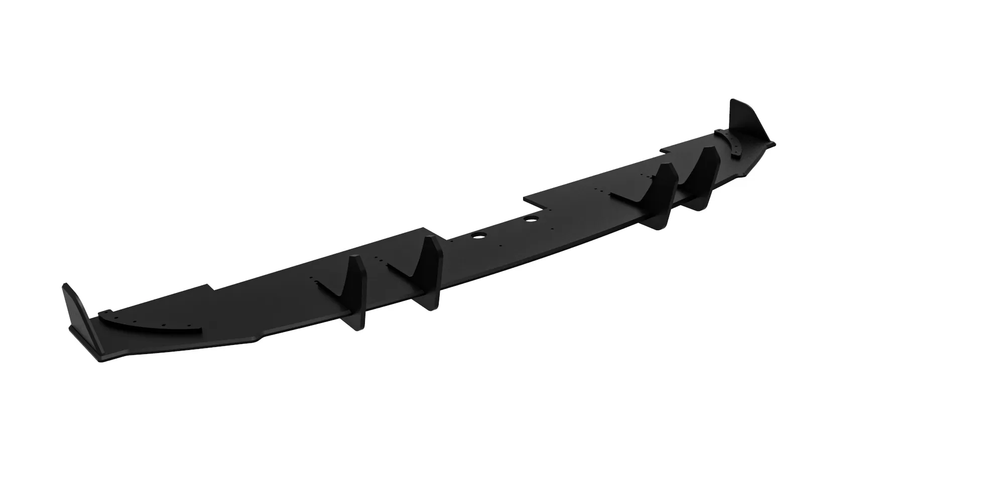 Diffuser Renault Megane RS IV 2018 - 2020 | Street Pro Black Edition – bilde 4