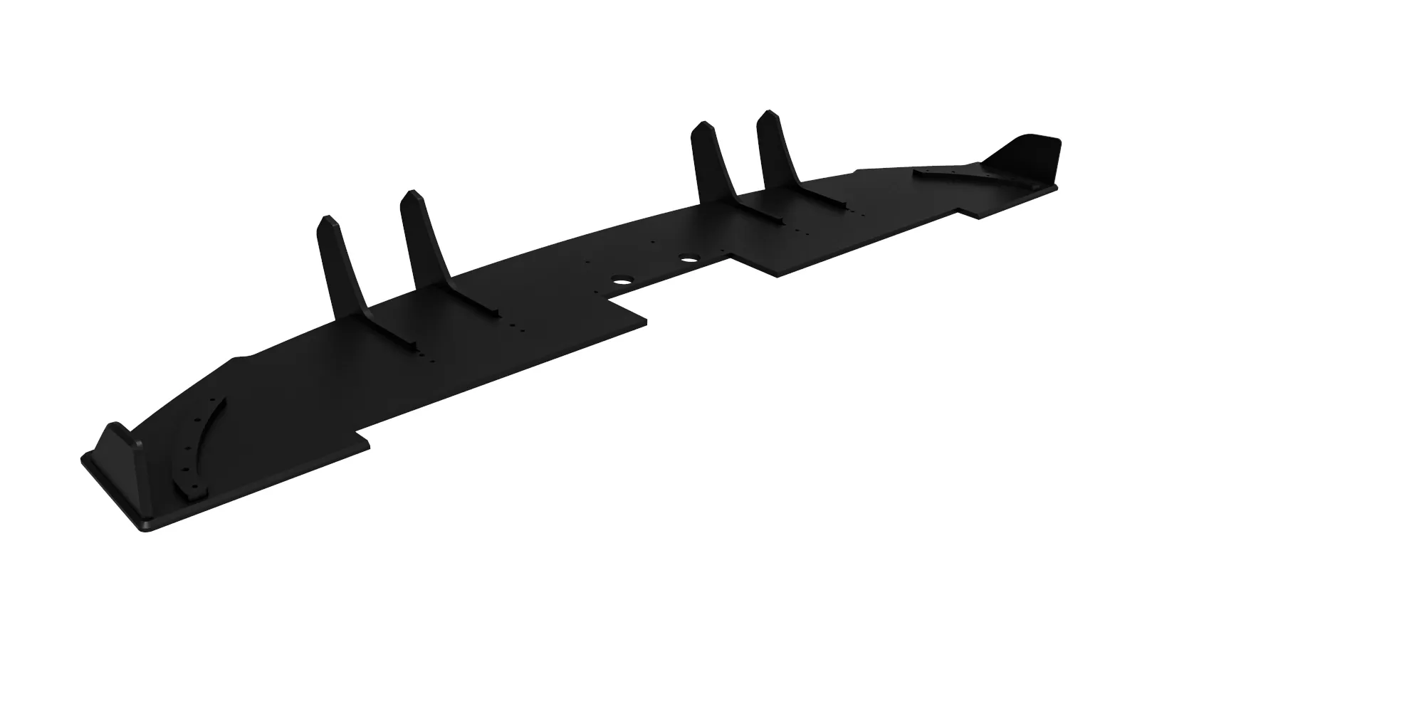 Diffuser Renault Megane RS IV 2018 - 2020 | Street Pro Black Edition – bilde 5