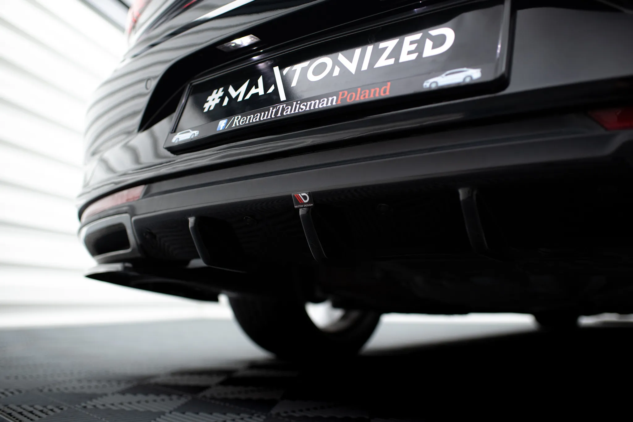 Diffuser Renault Talisman 2015 - 2022 | Glossy Black Edition – bilde 3