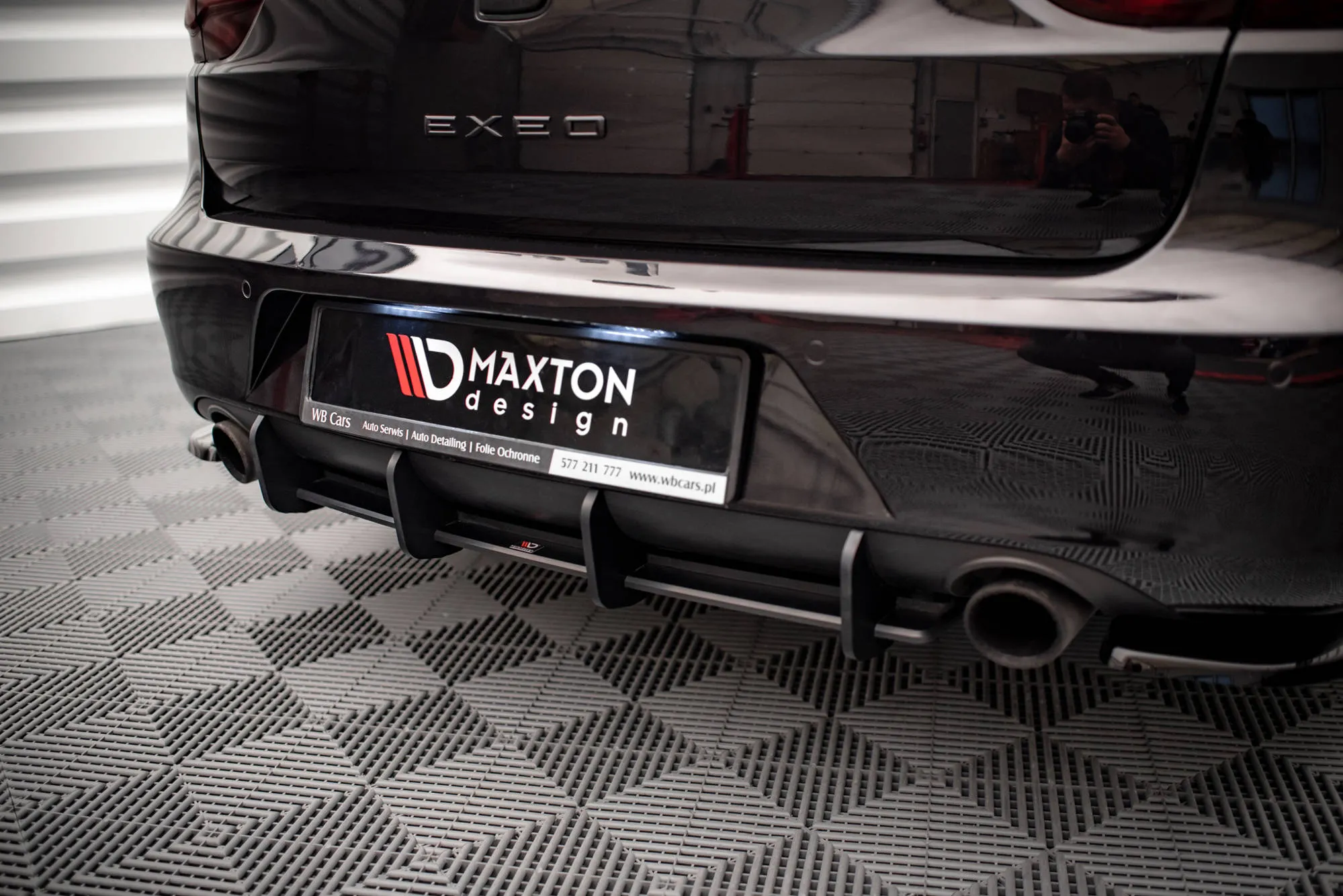 Diffuser Seat Exeo 2008-2013 | Street Pro Black Edition – bilde 3