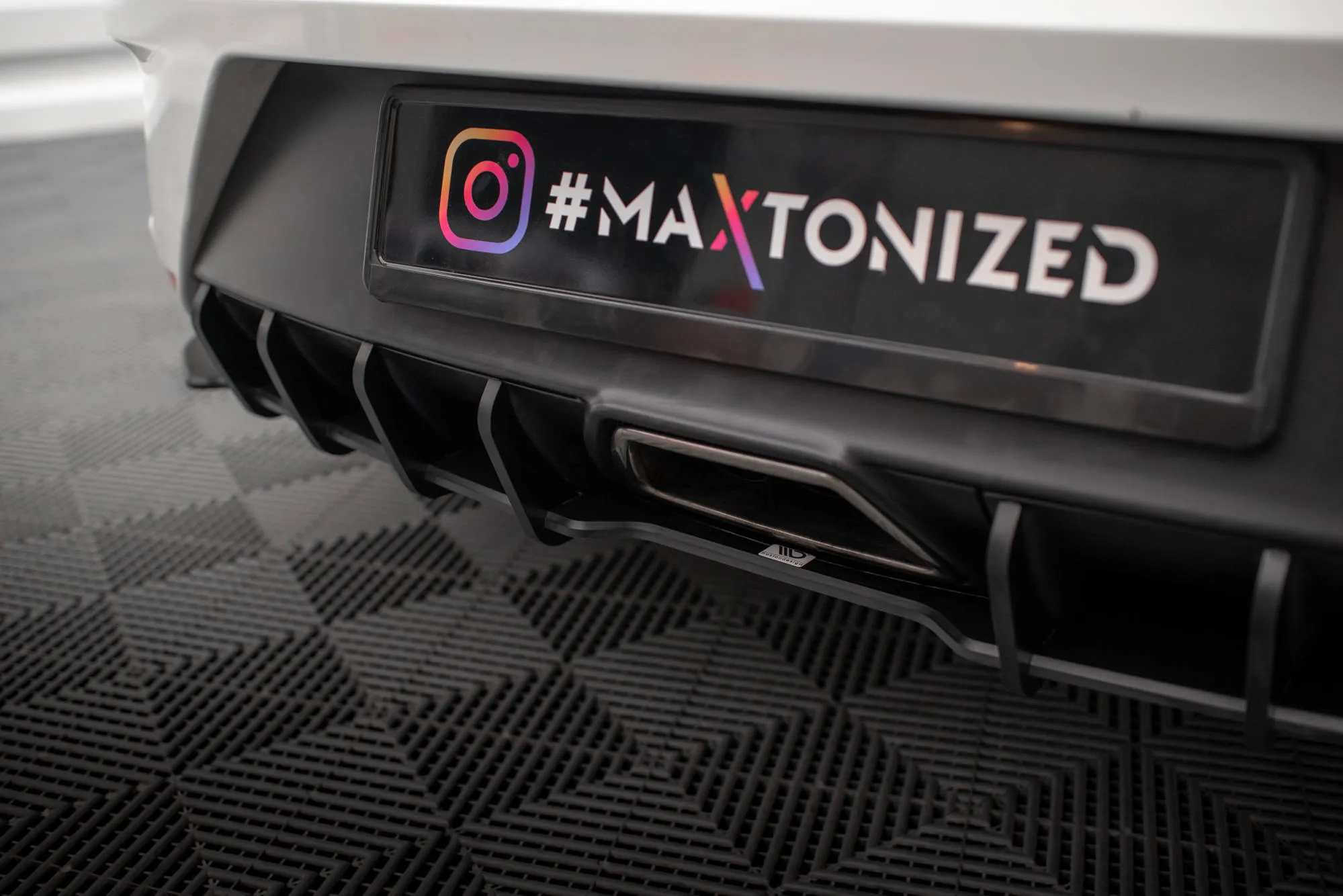 Diffuser Seat Ibiza Cupra Sport IV 2008 - 2012 | Street Pro Black Edition – bilde 3