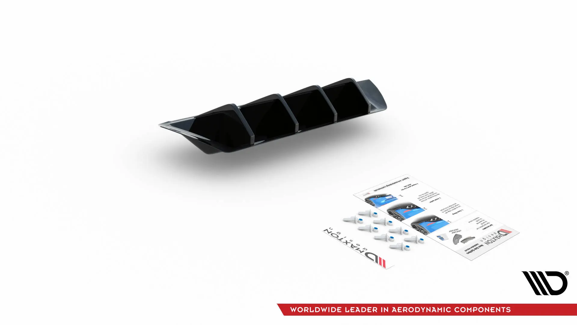 Diffuser Seat Ibiza FR Mk5 2017 - 2021| Glossy Black Edition – bilde 7