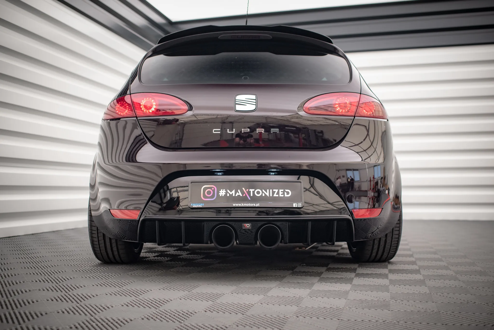 Diffuser Seat Leon Cupra (II) 2005 - 2012 | Glossy Black Edition – bilde 2