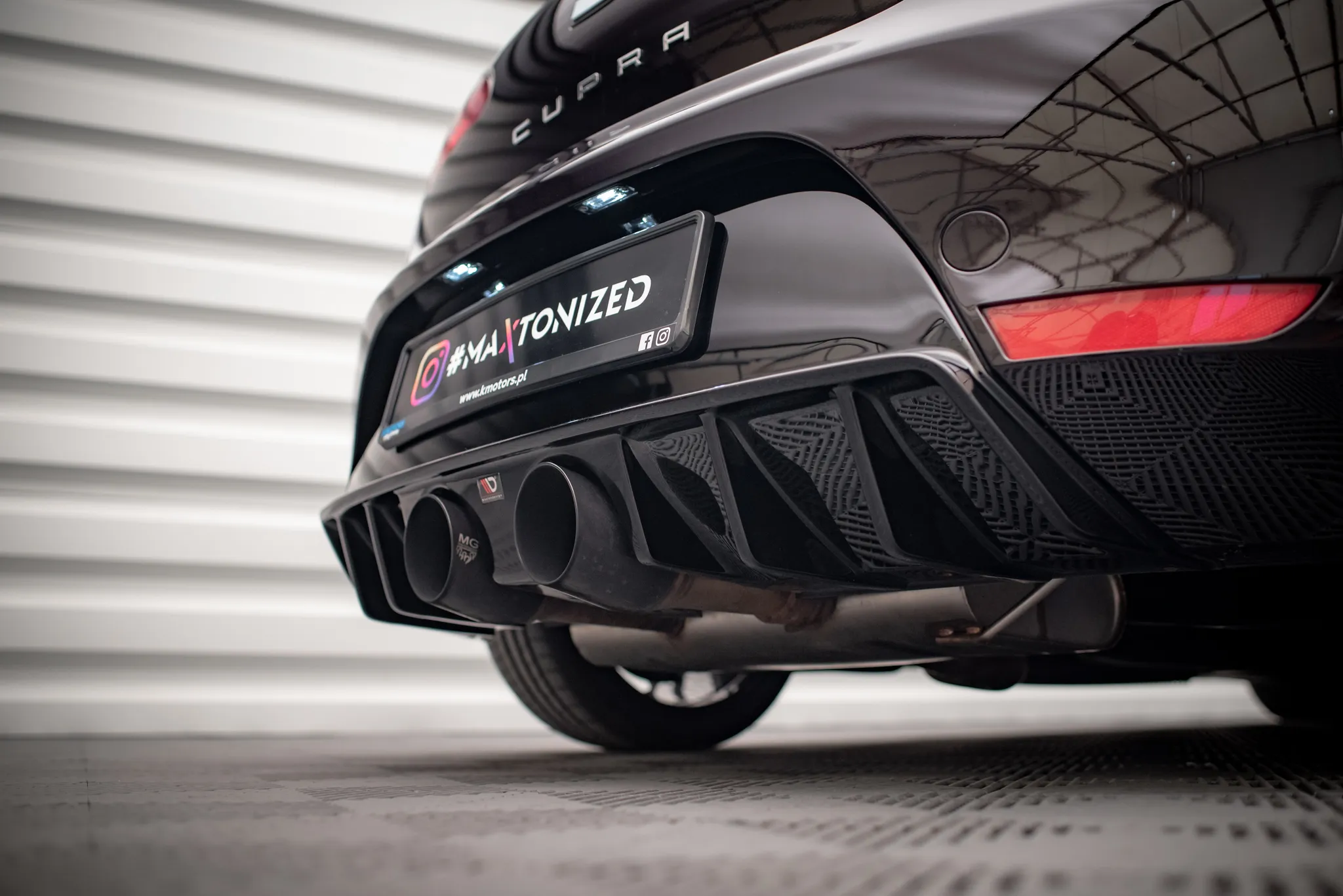 Diffuser Seat Leon Cupra (II) 2005 - 2012 | Glossy Black Edition – bilde 3