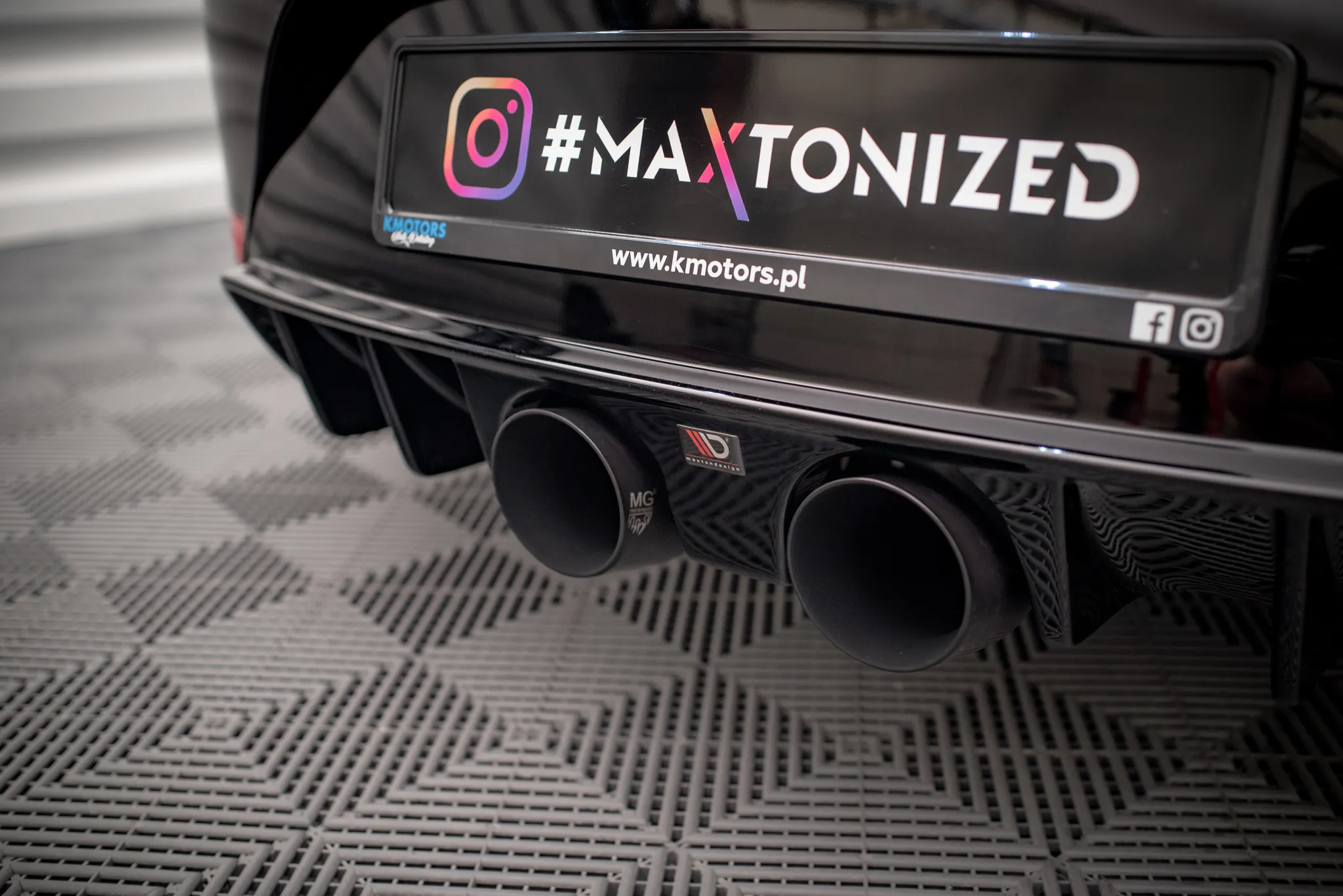 Diffuser Seat Leon Cupra (II) 2005 - 2012 | Glossy Black Edition – bilde 6