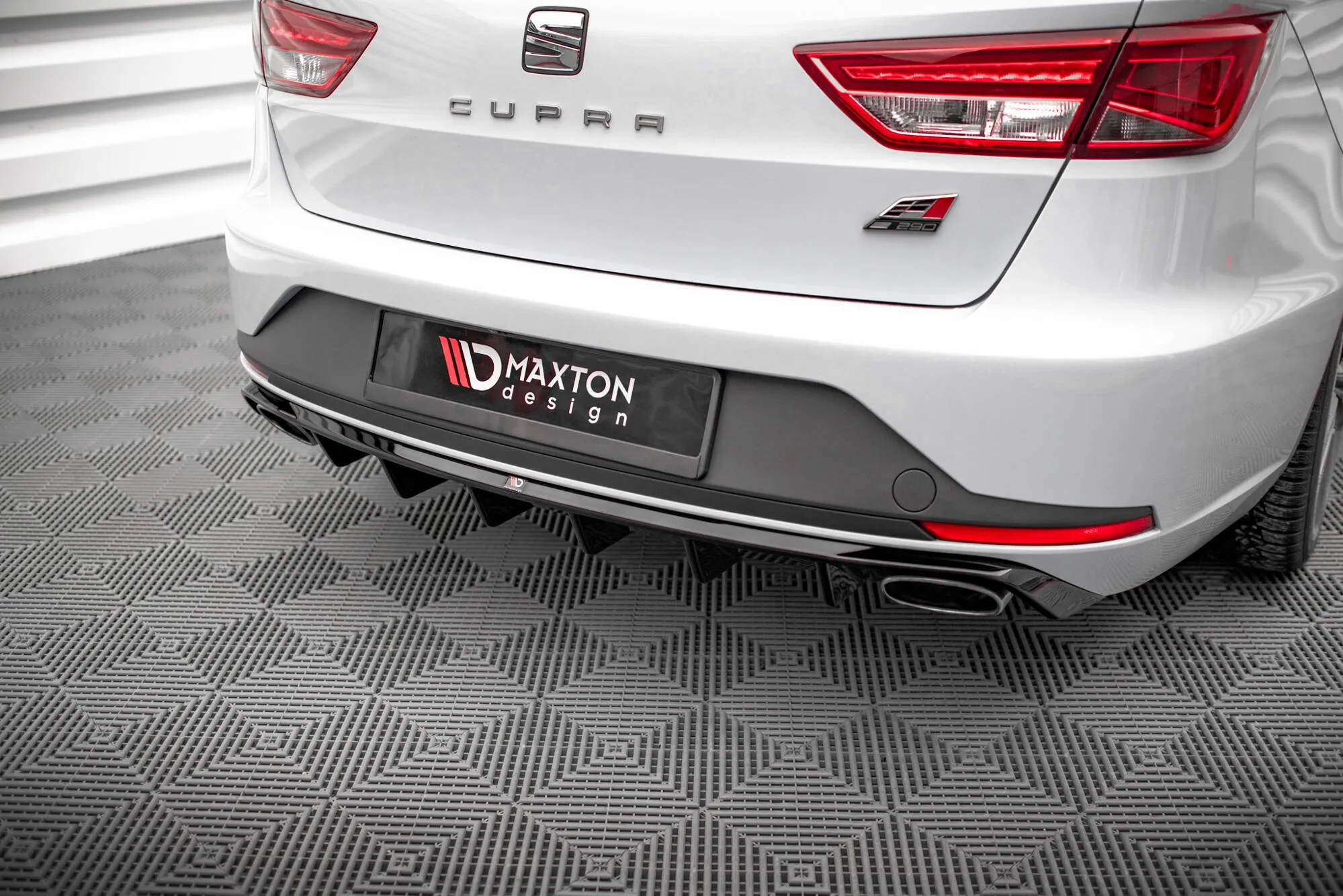 Diffuser Seat Leon Cupra (III) 2012 - 2016 | Glossy Black Edition