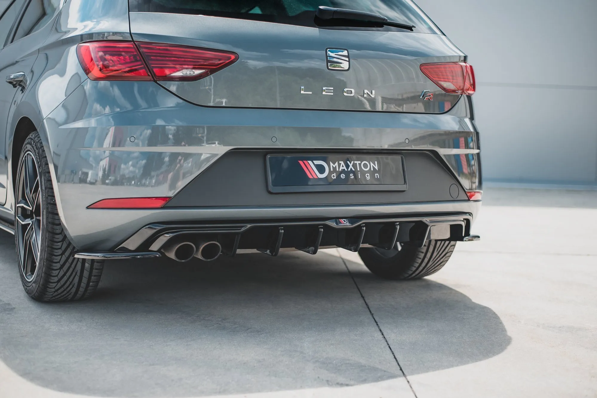 Diffuser Seat Leon FR (III Facelift) 2016 - 2020 | Glossy Black Edition