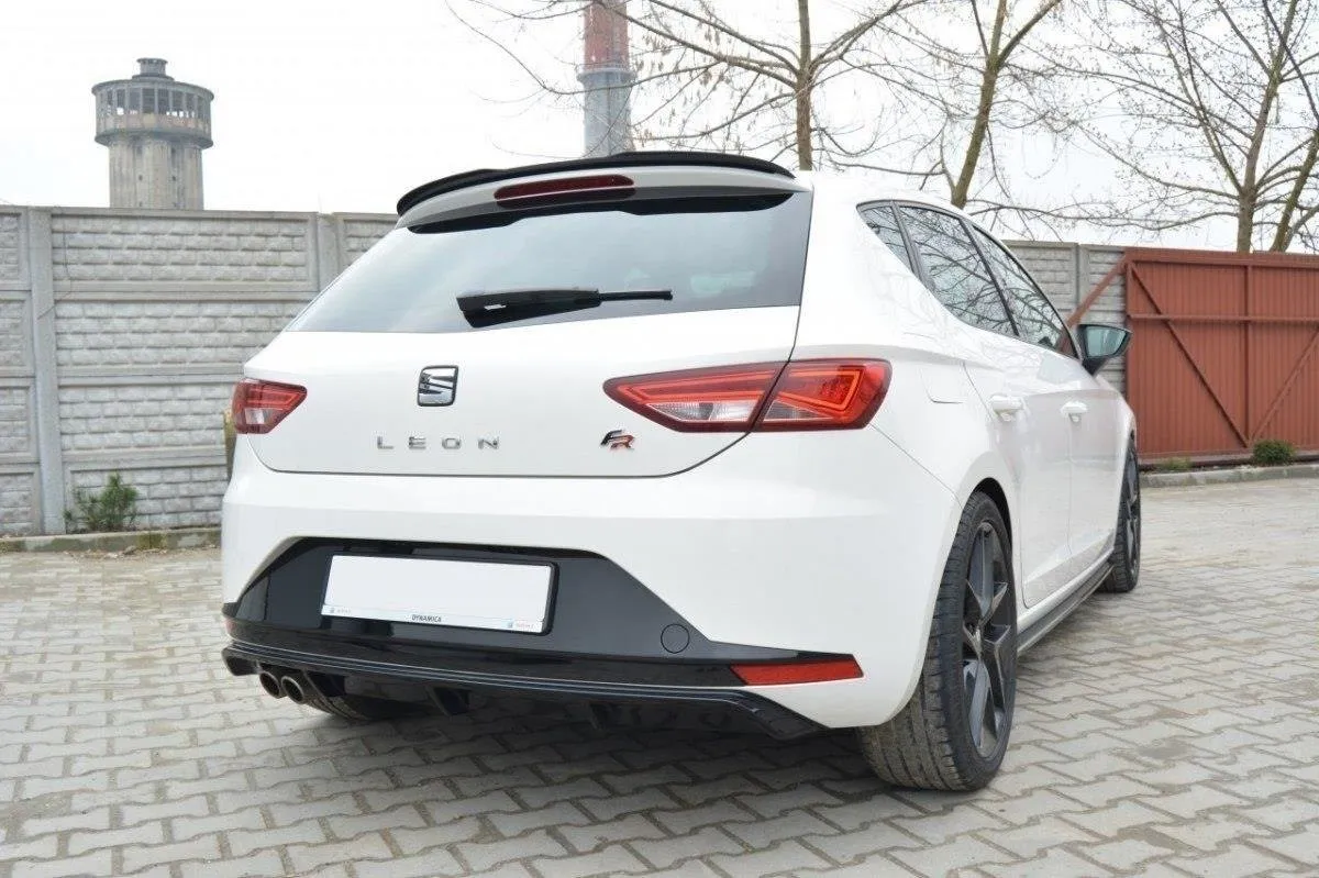 Diffuser Seat Leon III Cupra / Leon FR 2012-2016 | Glossy Black Edition