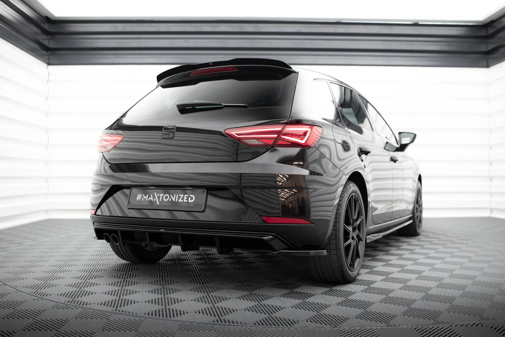Diffuser Seat Leon III Facelift 2016 - 2020 | Glossy Black Edition – bilde 2