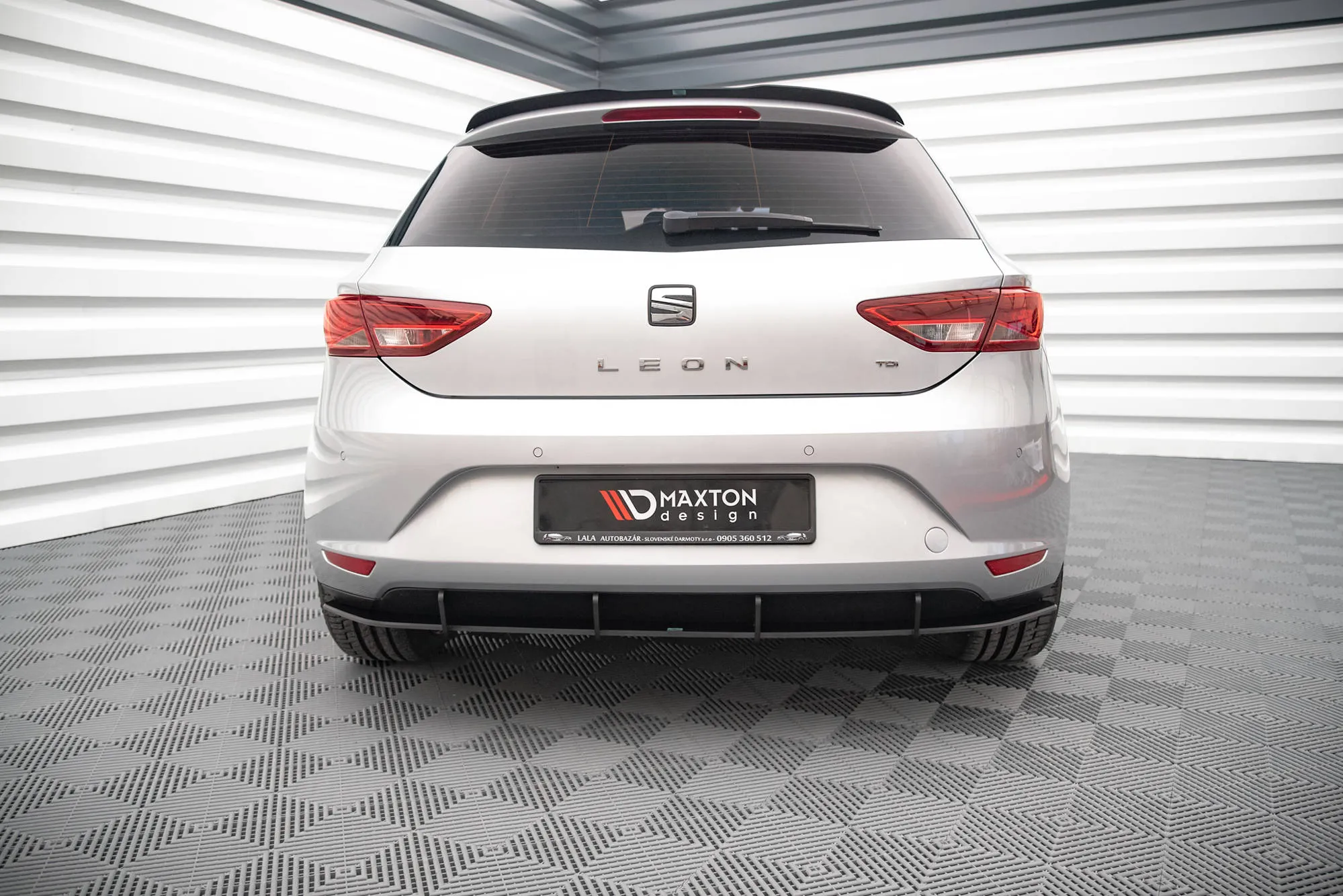 Diffuser Seat Leon (Mk3) 2012-2016 | Street Pro Black Edition – bilde 2
