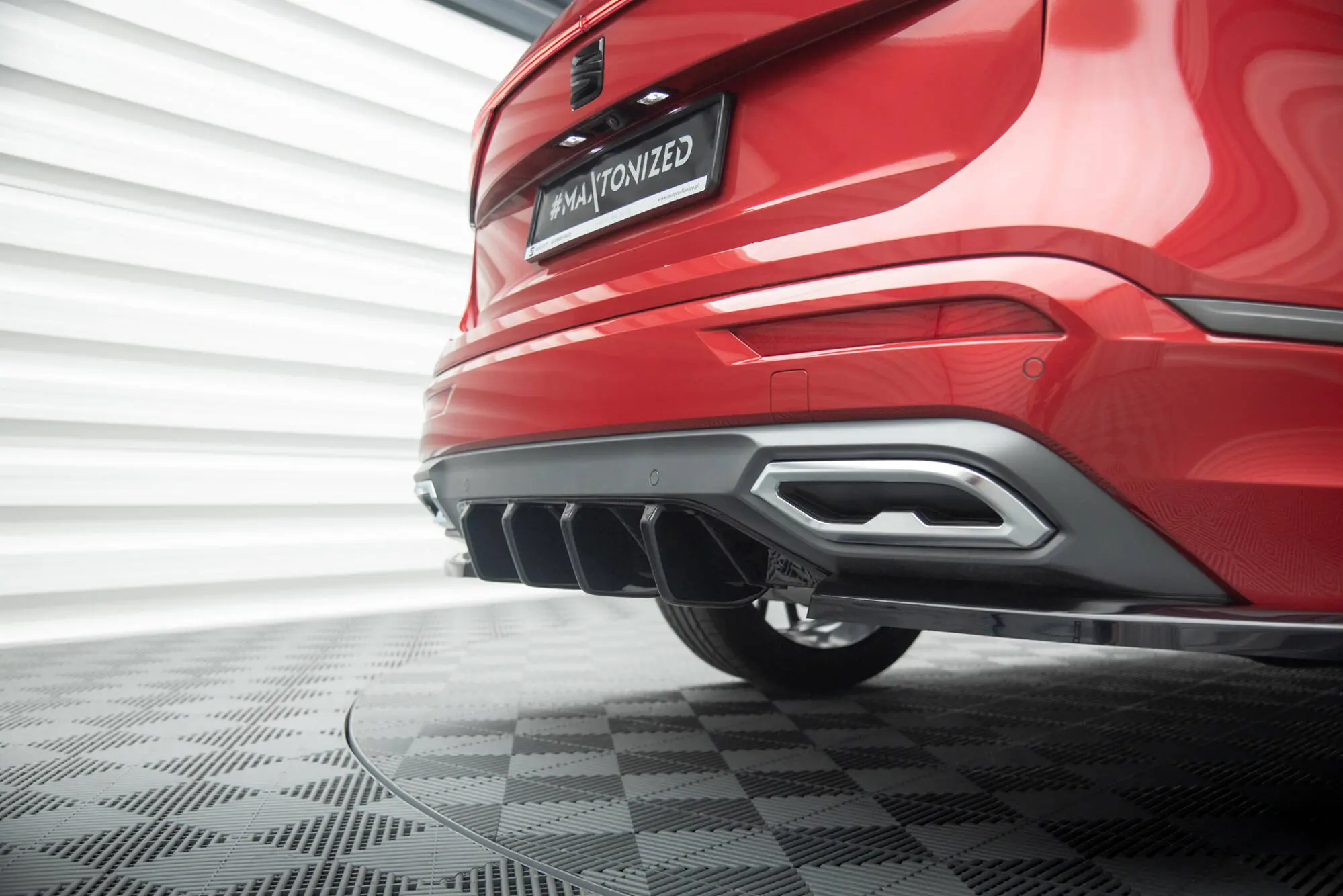 Diffuser Seat Tarraco FR 2018 - 2024 | Glossy Black Edition