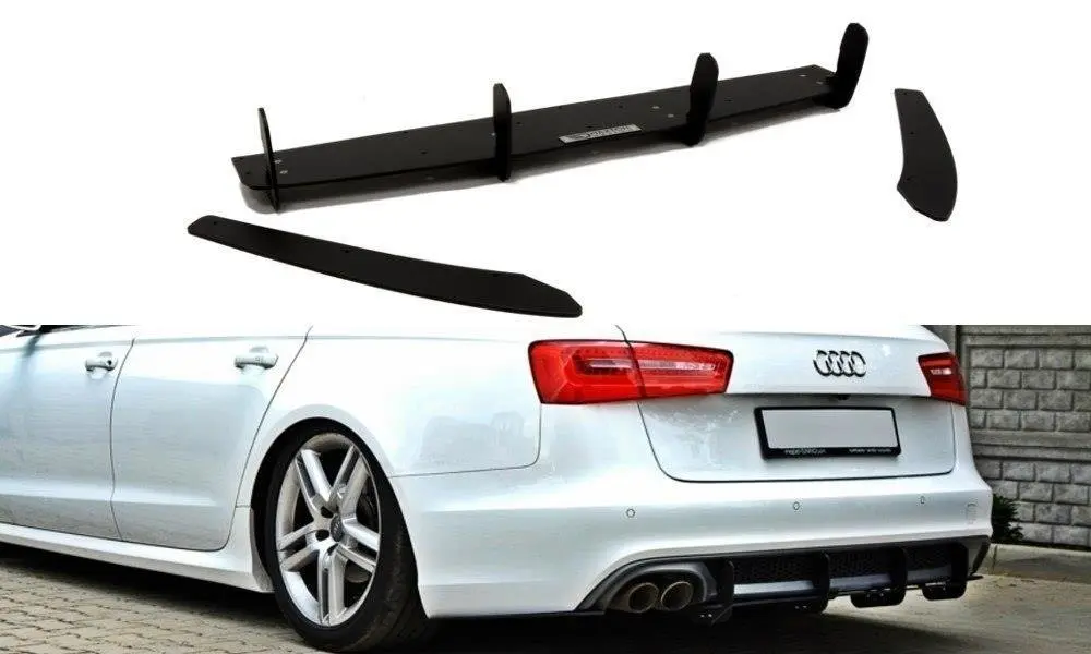 Diffuser + Sidesplitters Audi A6 C7 S-Line 2011 - 2014 – bilde 2