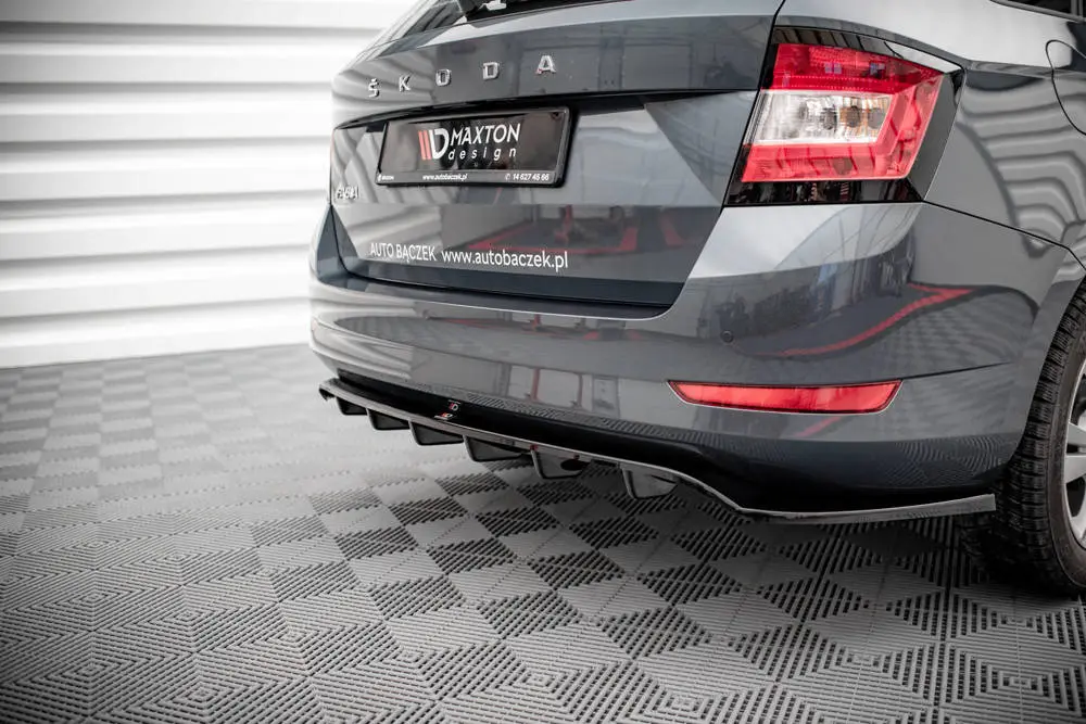 Diffuser SKODA FABIA  MK3 FACELIFT 2019 - 2021