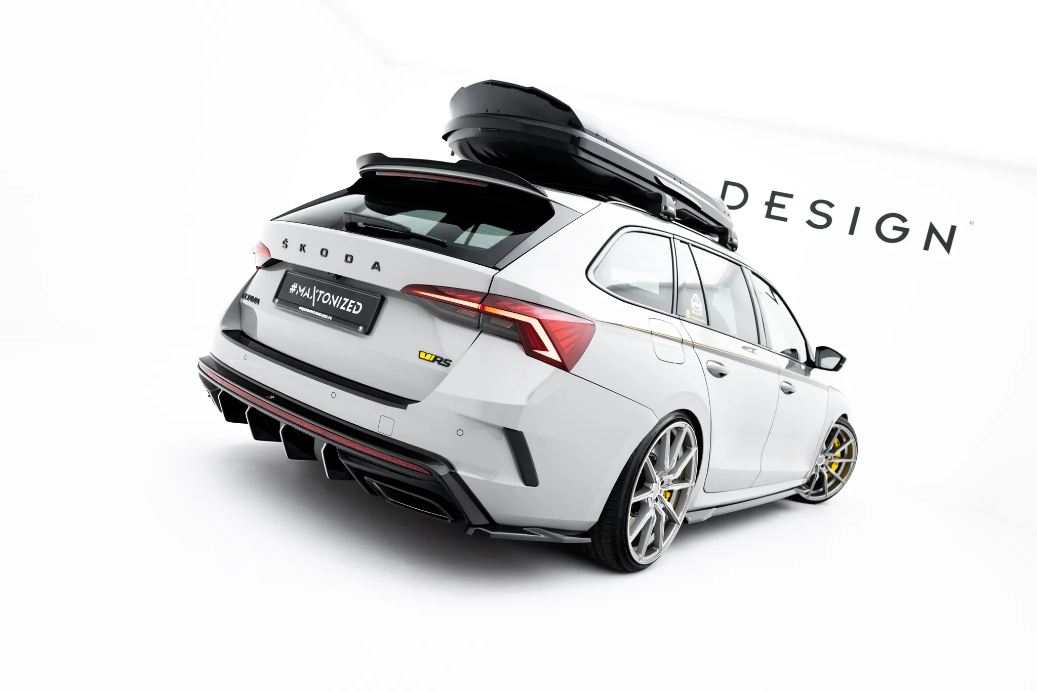 Diffuser Skoda Octavia RS IV 2020 - 2024 | Glossy Black Edition – bilde 3