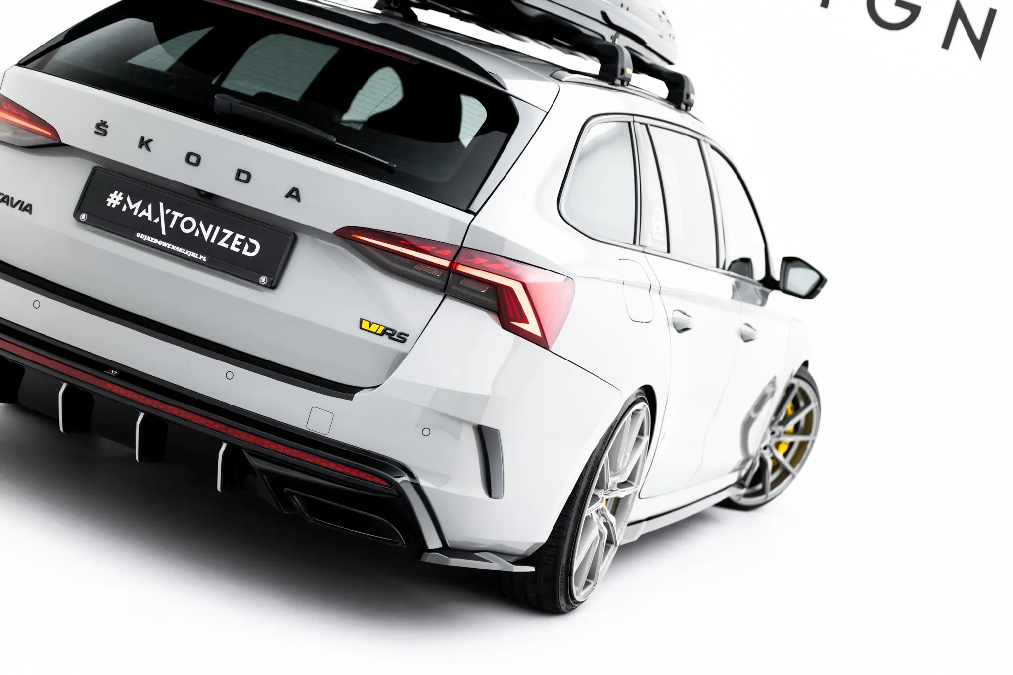 Diffuser Skoda Octavia RS IV 2020 - 2024 | Glossy Black Edition – bilde 6