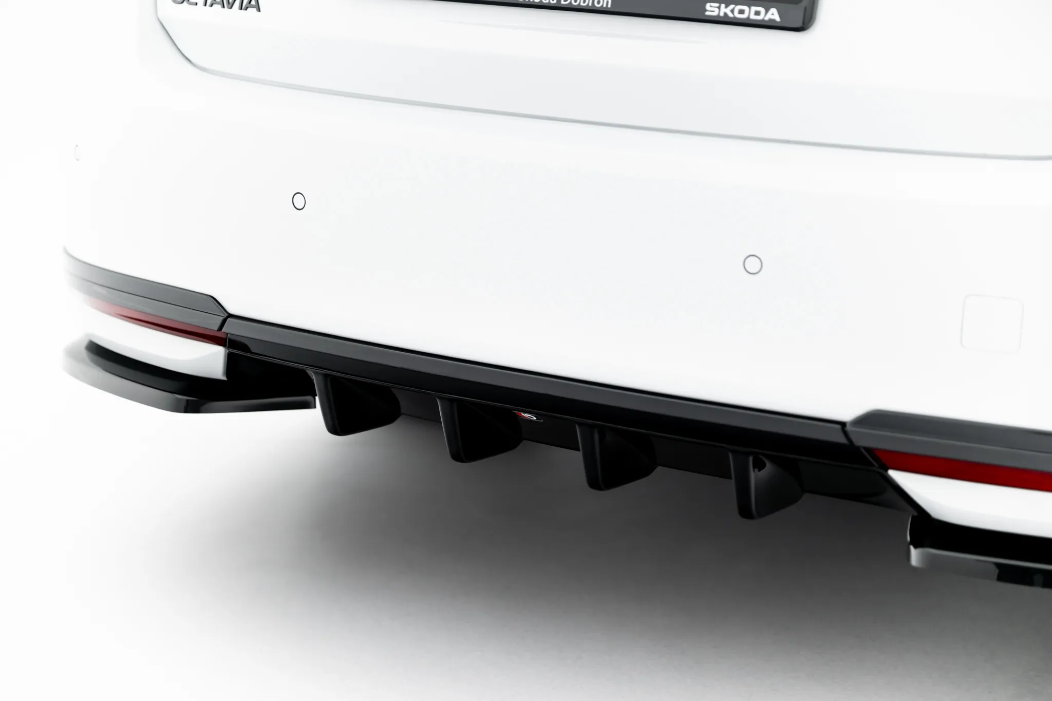 Diffuser Skoda Octavia Sportline IV Facelift 2024 -> | Glossy Black Edition – bilde 3