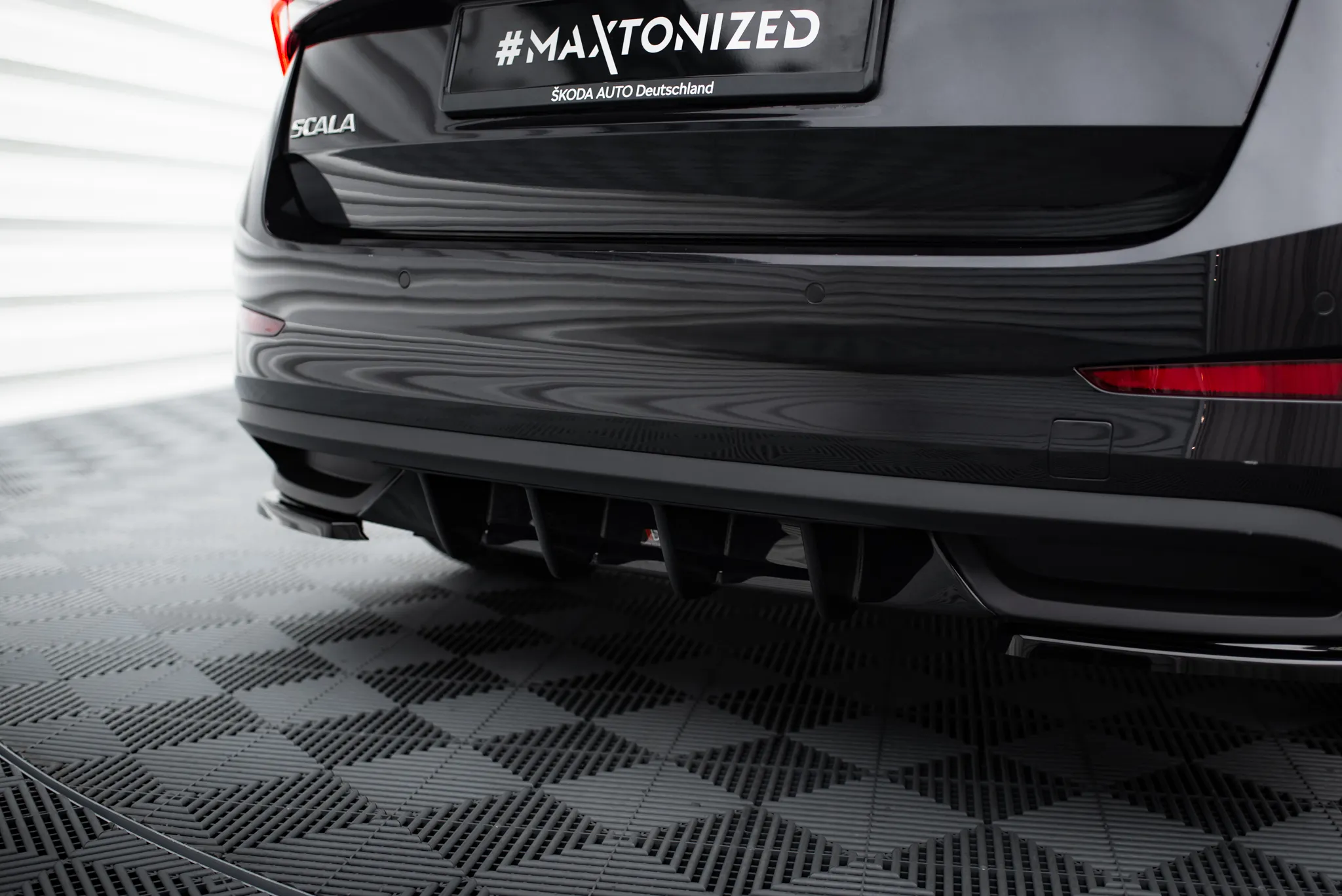 Diffuser Skoda Scala 2019 -> | Glossy Black Edition