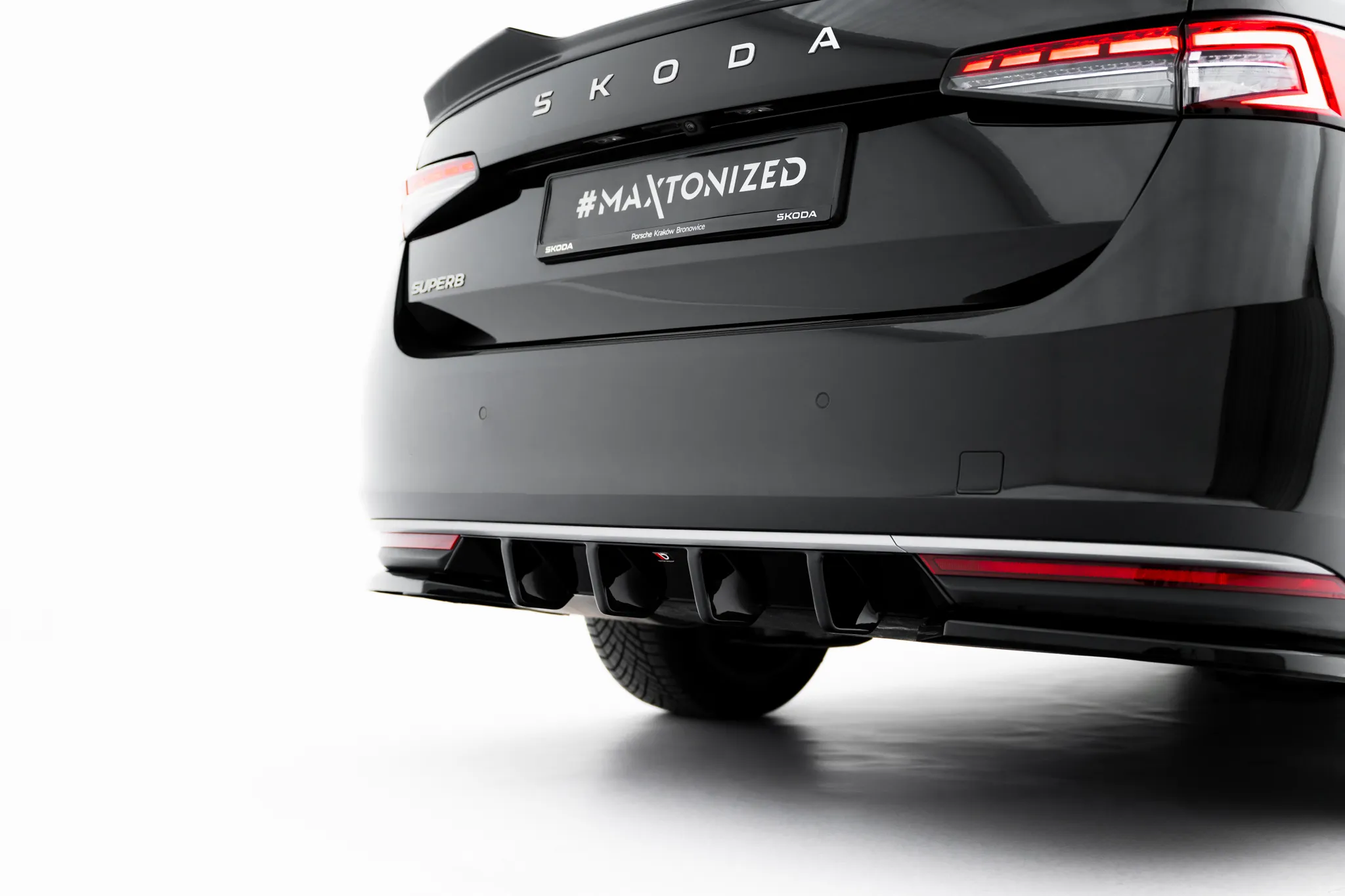 Diffuser Skoda Superb IV 2024 -> | Glossy Black Edition – bilde 2