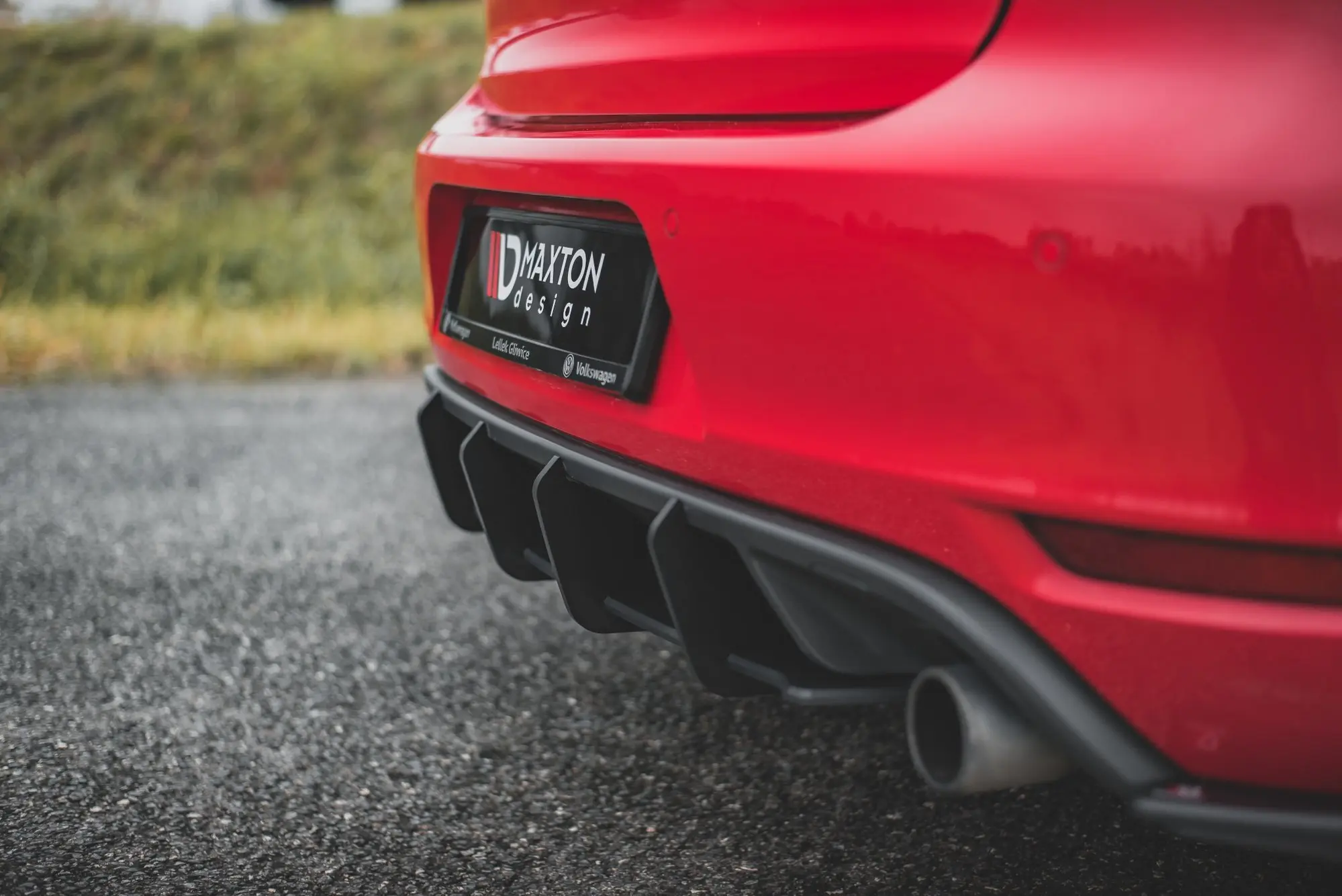 Diffuser Street Pro V.2 VW Golf GTI MK6 2008 - 2012