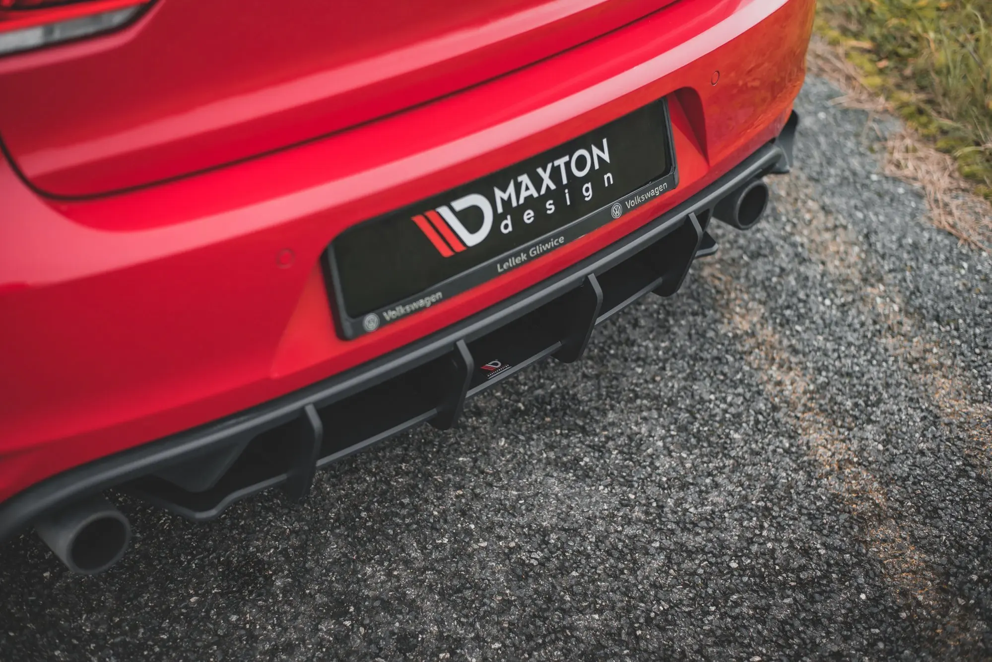 Diffuser Street Pro V.2 VW Golf GTI MK6 2008 - 2012 – bilde 2
