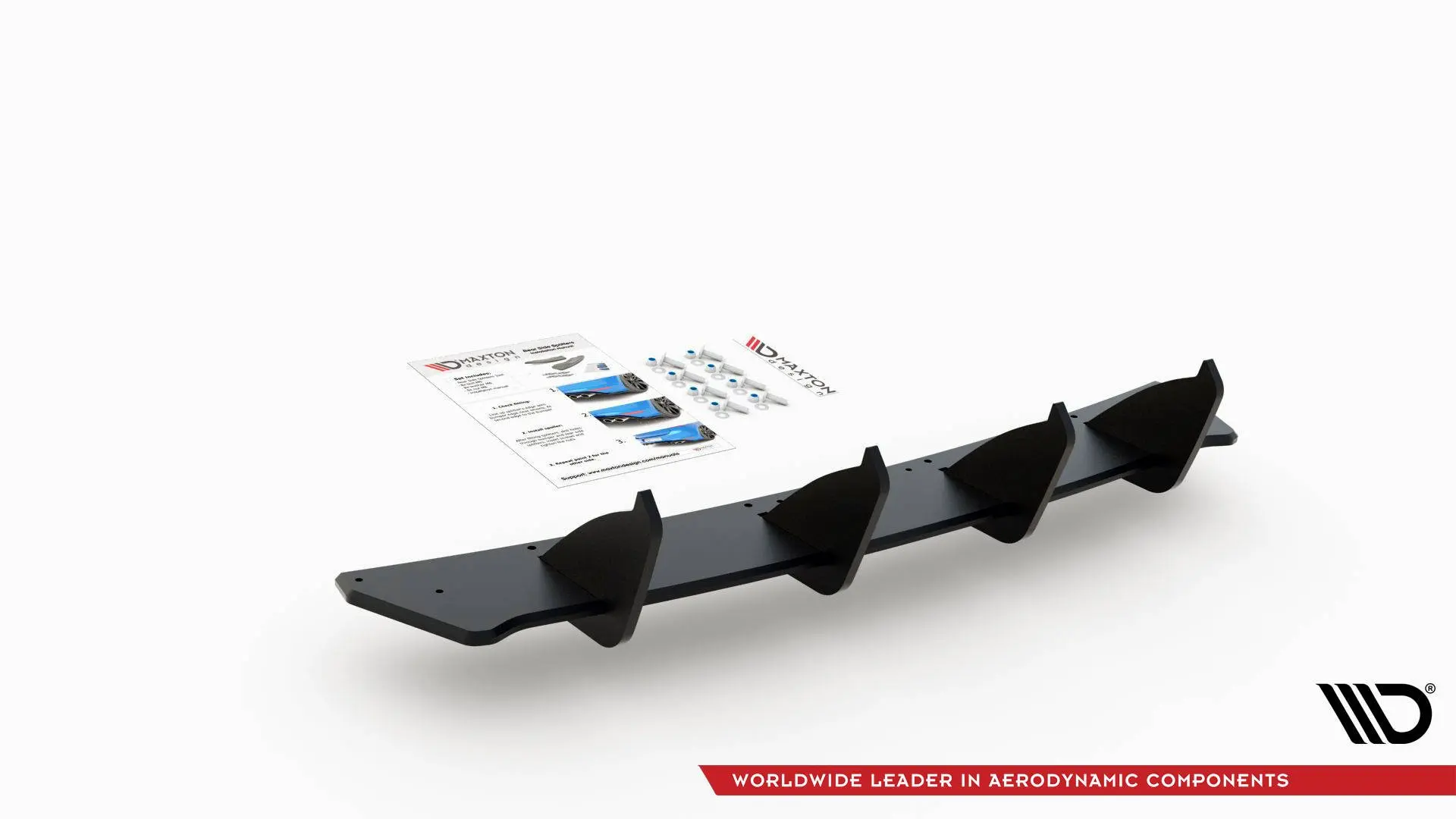 Diffuser Street Pro V.2 VW Golf GTI MK6 2008 - 2012 – bilde 6