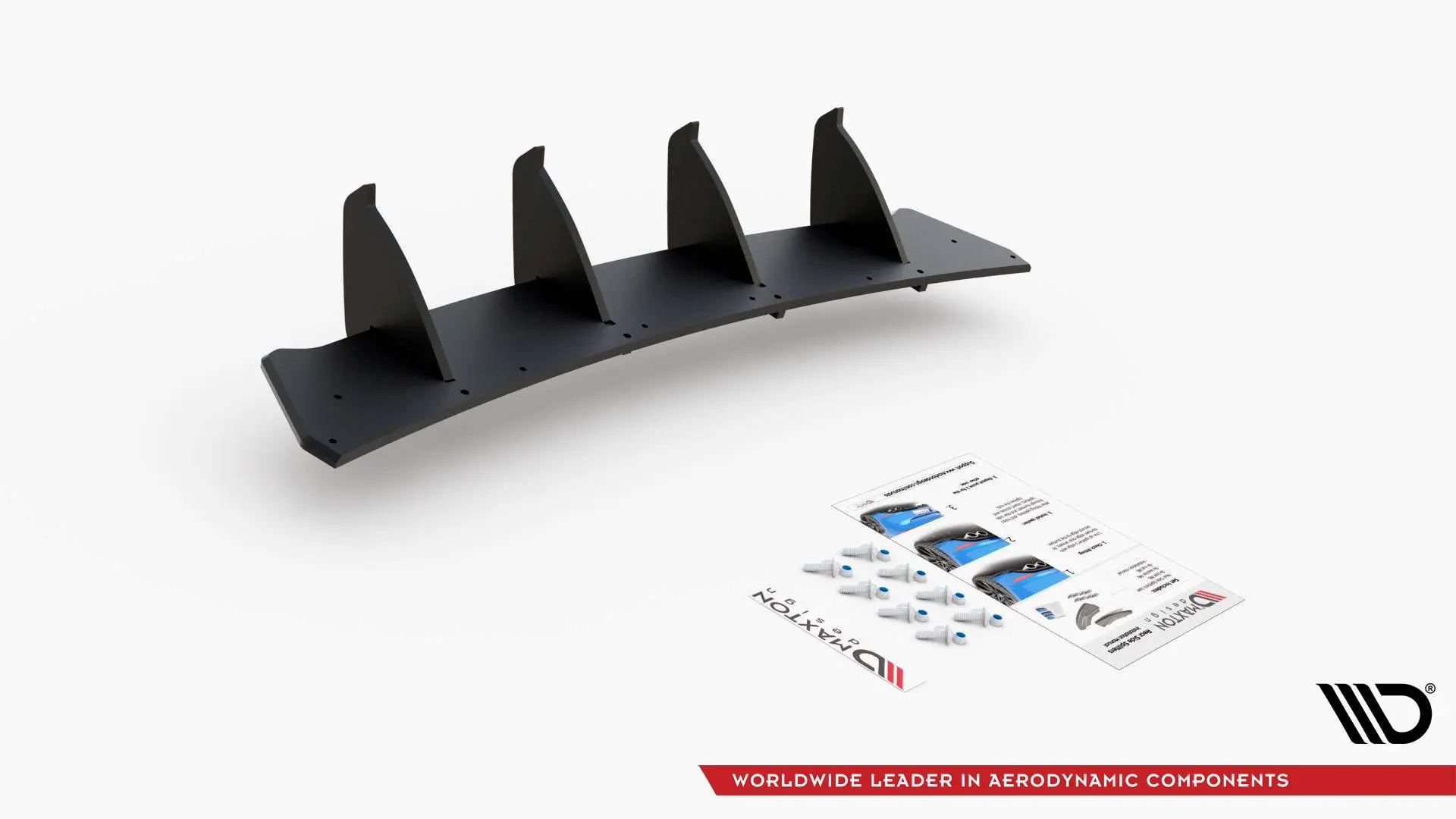 Diffuser Street Pro V.2 VW Golf GTI MK6 2008 - 2012 – bilde 7