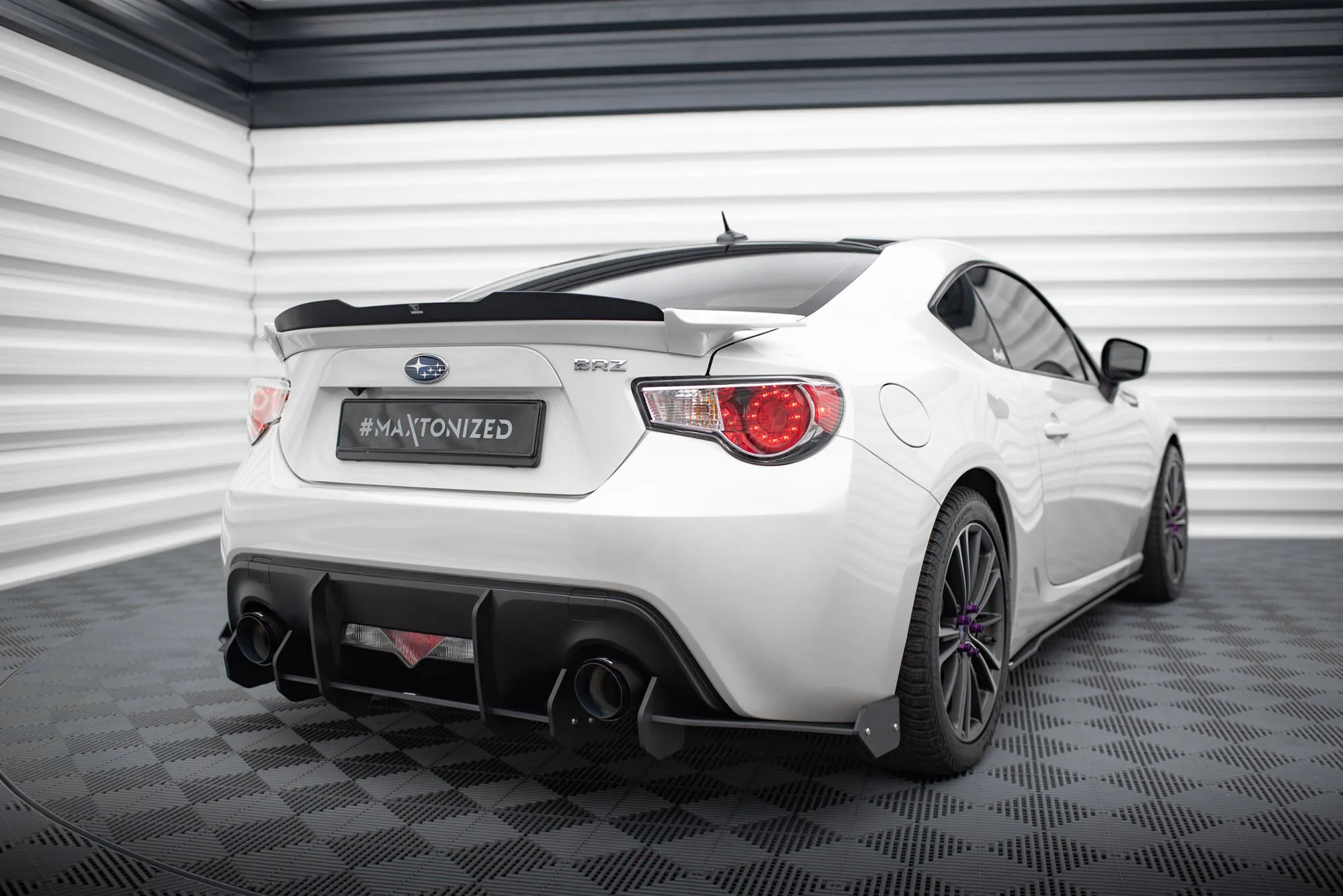 Diffuser Subaru Brz MK1 Facelift 2017-2020 | Street Pro Black Edition – bilde 3