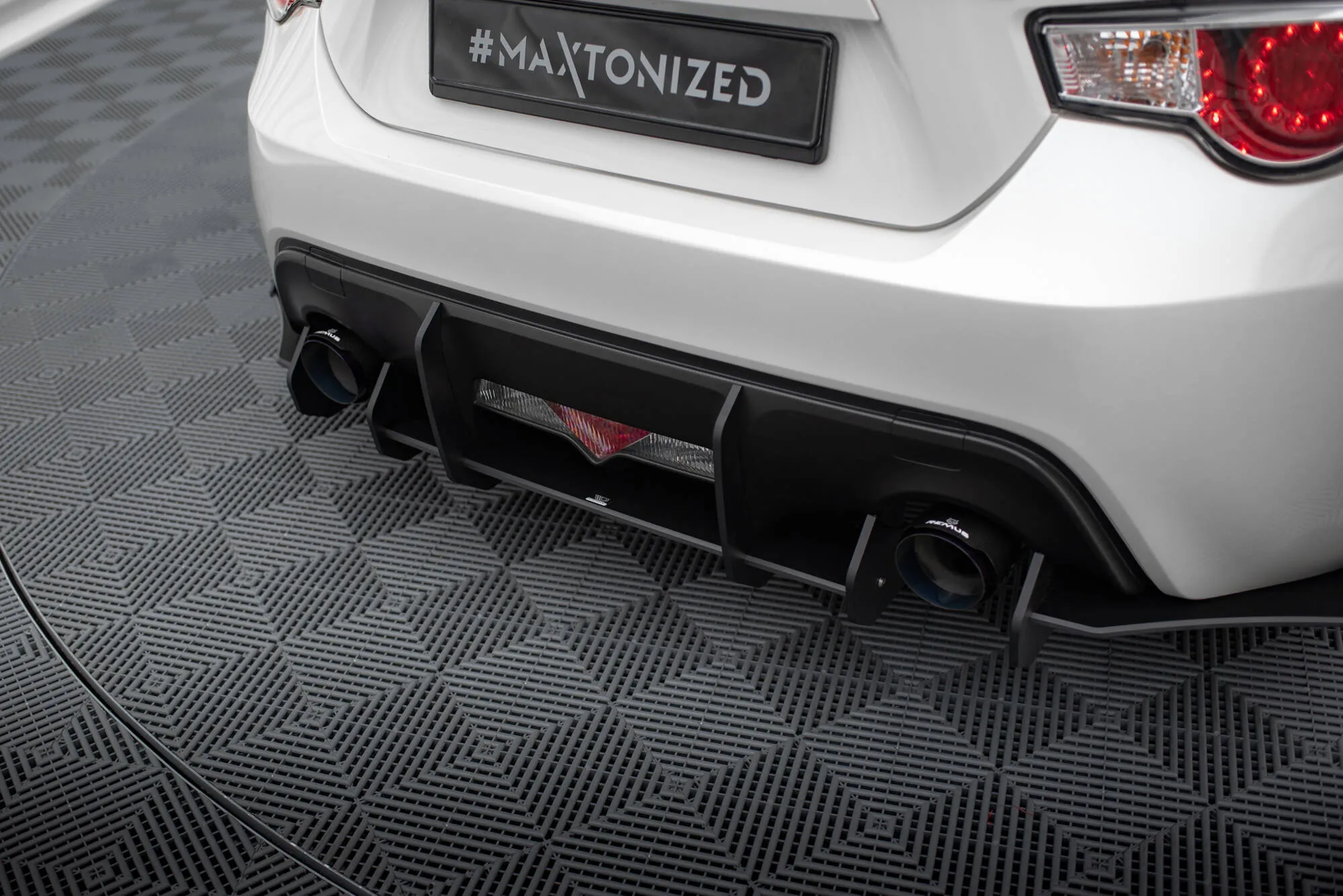 Diffuser Subaru Brz MK1 Facelift 2017-2020 | Street Pro Black Edition – bilde 4