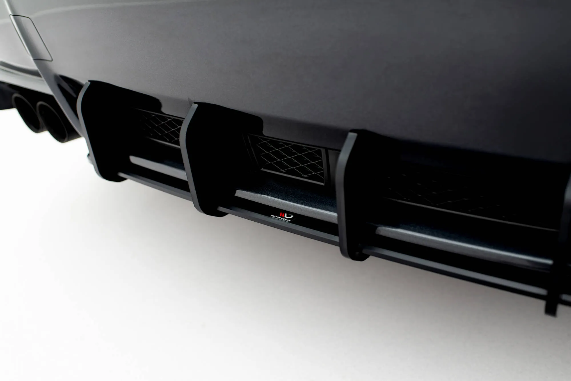 Diffuser Subaru Impreza WRX STI III Facelift 2010 - 2014 | Street Pro Black Edition – bilde 3