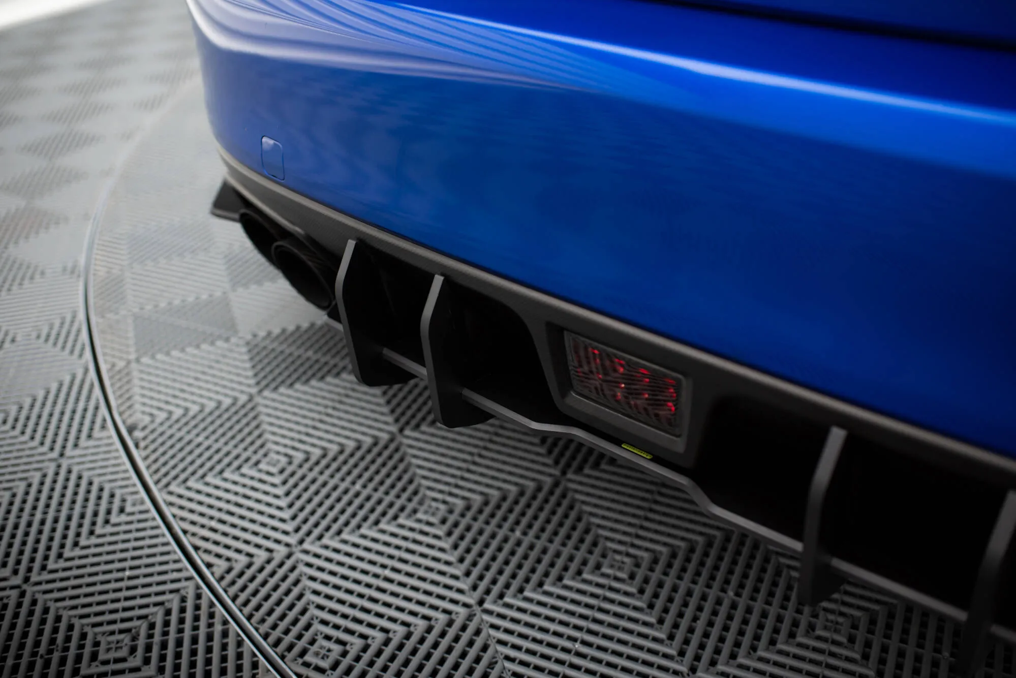 Diffuser Subaru WRX STI I Facelift 2017 - 2021 | Street Pro Black Edition – bilde 2