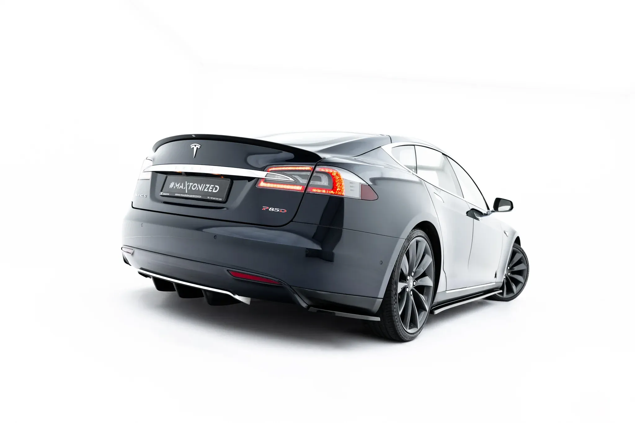 Diffuser Tesla Model S I 2012 - 2016 | Glossy Black Edition