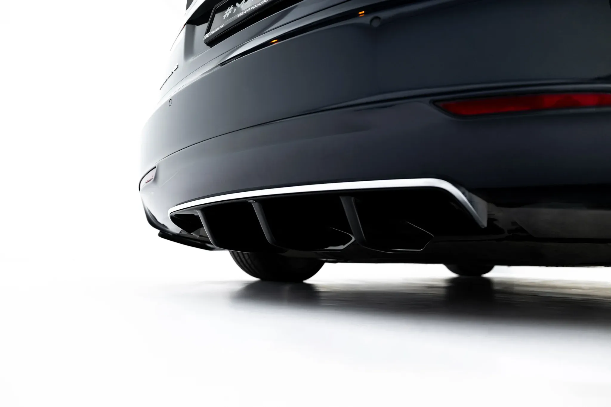 Diffuser Tesla Model S I 2012 - 2016 | Glossy Black Edition – bilde 2