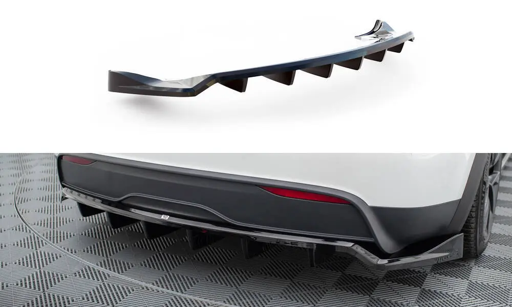 Diffuser Tesla Model X Facelift 2021 -> │ Black Edition