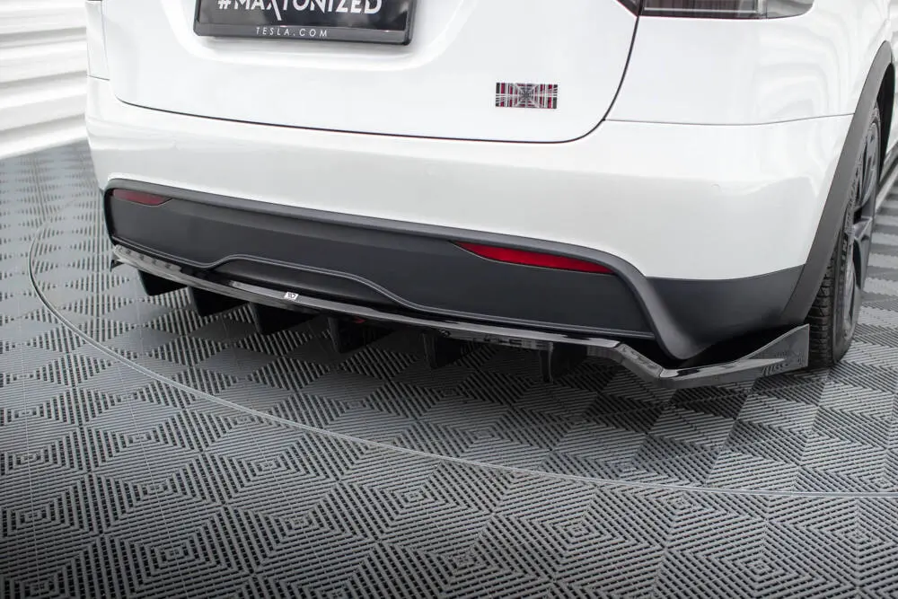 Diffuser Tesla Model X Facelift 2021 -> │ Black Edition – bilde 2