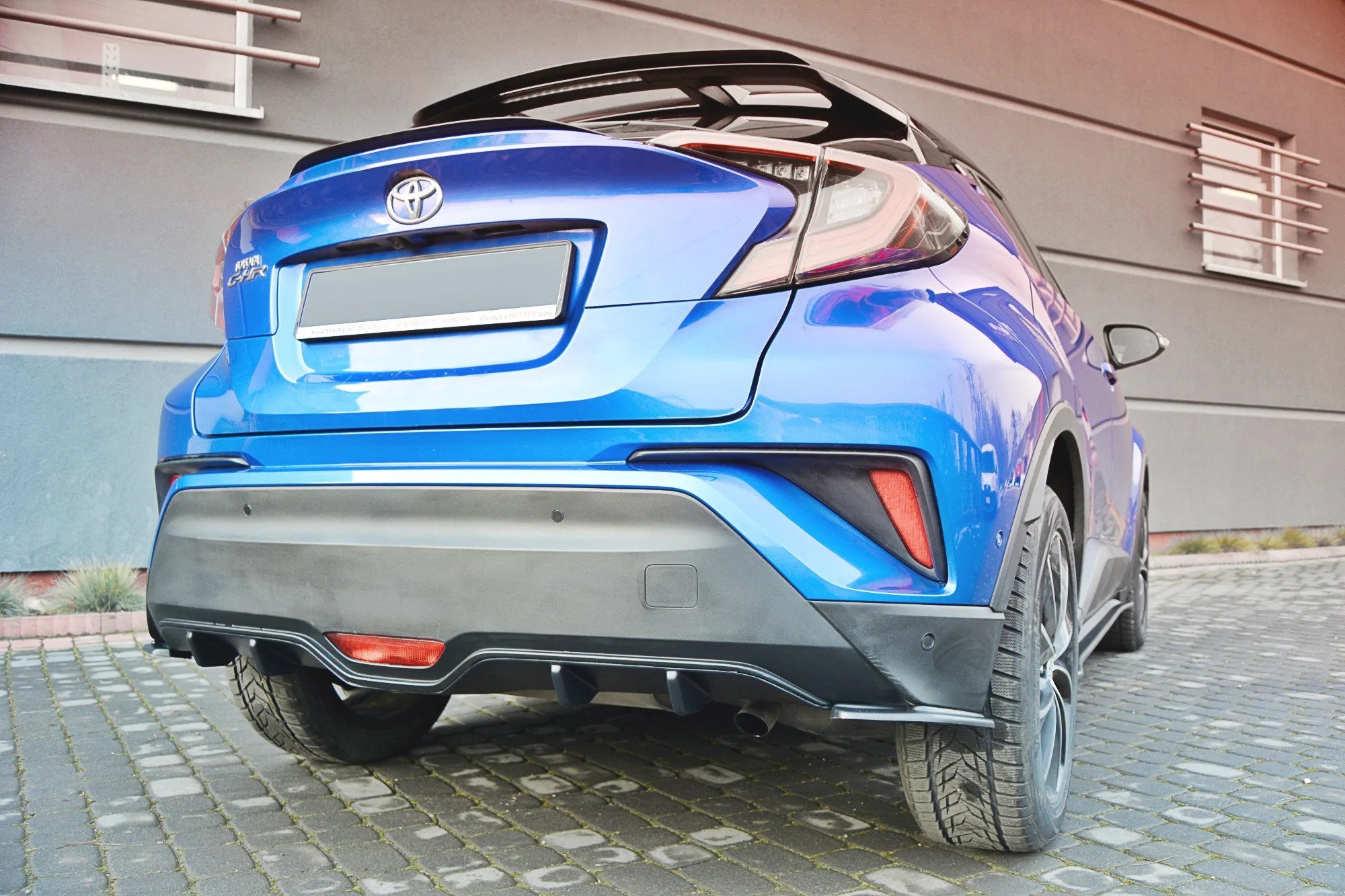 Diffuser Toyota C-hr 2016 - 2019 | Glossy Black Edition – bilde 2