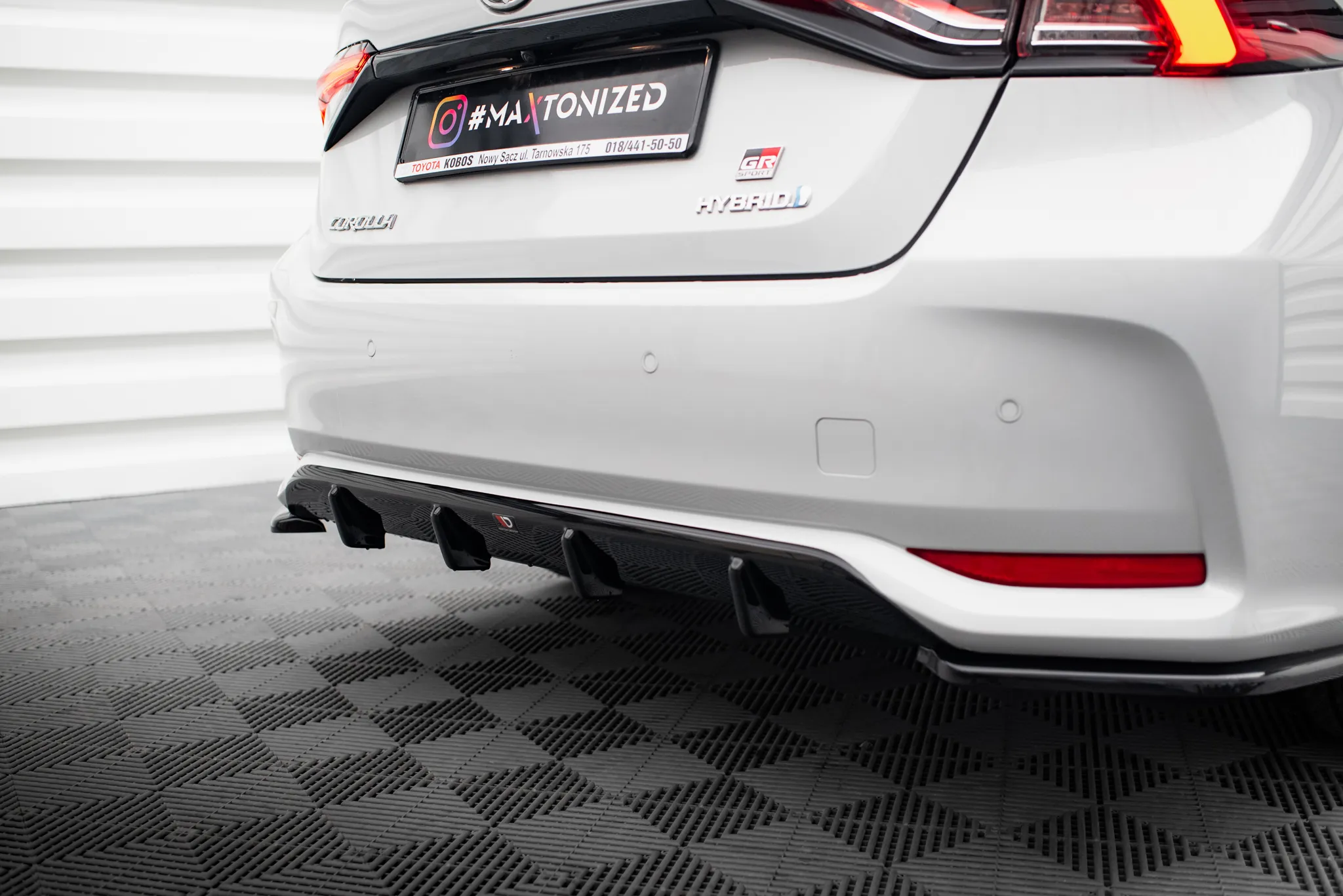 Diffuser Toyota Corolla XII Sedan 2019 -> | Glossy Black Edition – bilde 3