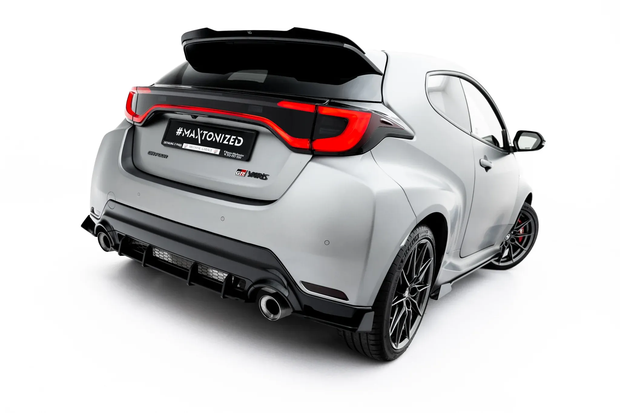 Diffuser Toyota GR Yaris IV Facelift 2024 -> | Street Pro Black Edition