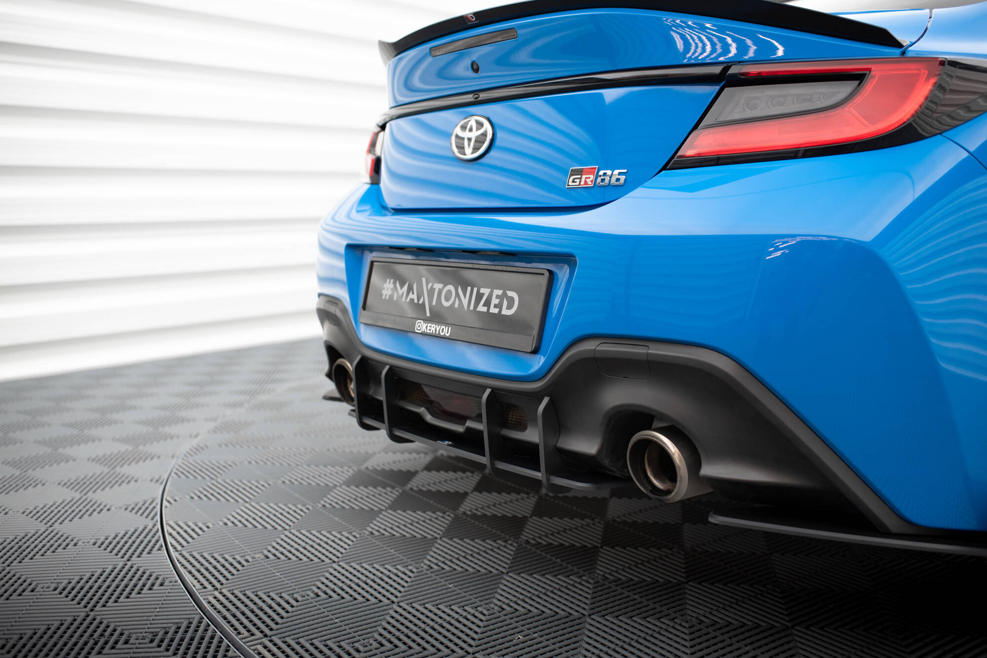 Diffuser Toyota GR86 2021 - > | Street Pro Black Edition – bilde 3
