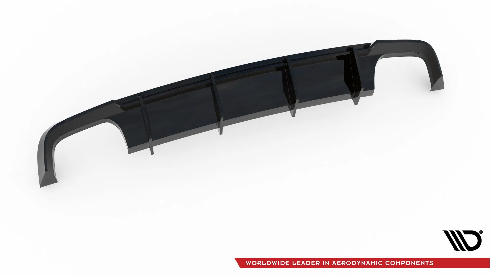 Diffuser V.1 Audi S6 C7 2015-2017 (Facelift) | Glossy Black Edition – bilde 9