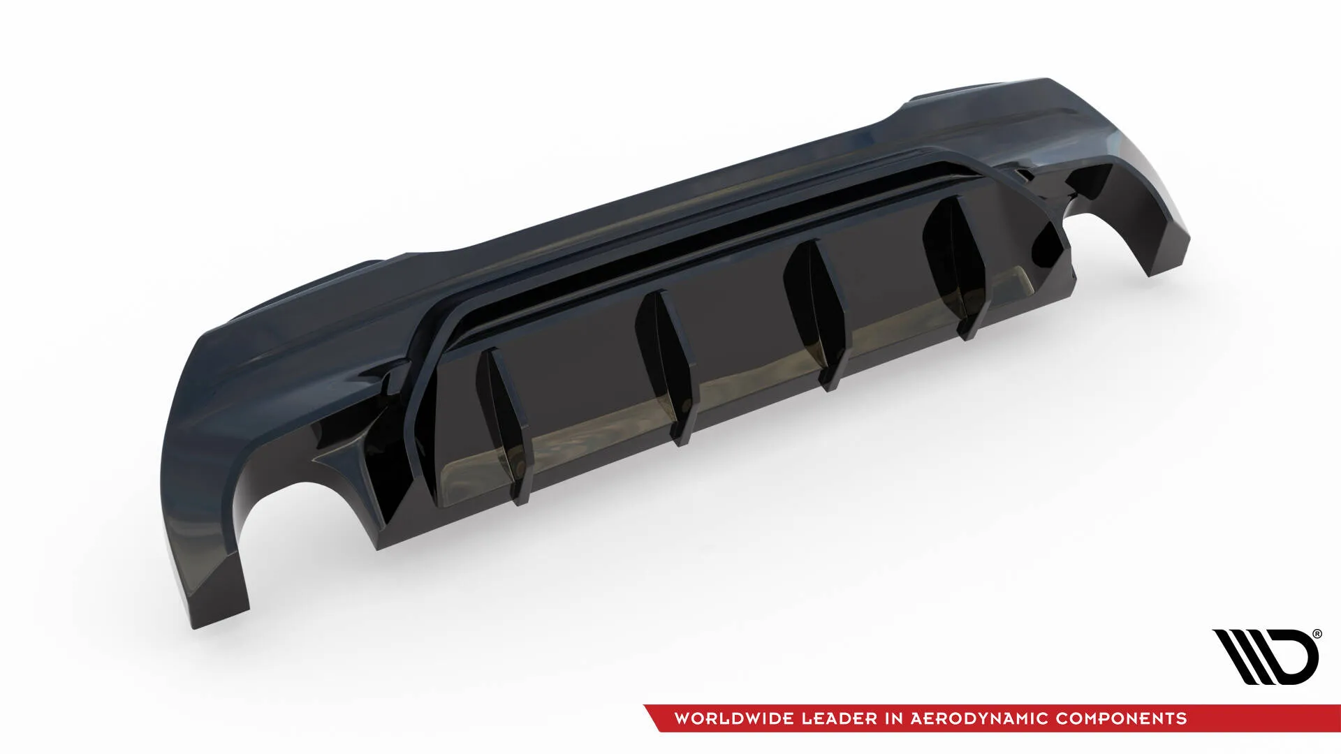 Diffuser V.1 BMW 1 (F40) M-Pack / BMW M135i (F40) 2019 - 2024 | Glossy Black Edition – bilde 6