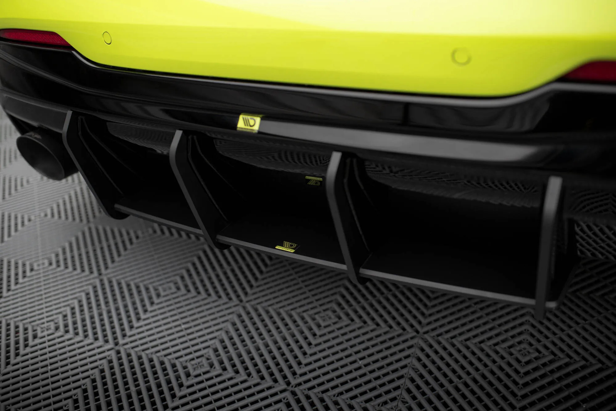 Diffuser V.1 BMW 1 (F40) M-Pack / BMW M135i (F40) 2019 - 2024 | Street Pro Black Edition – bilde 3