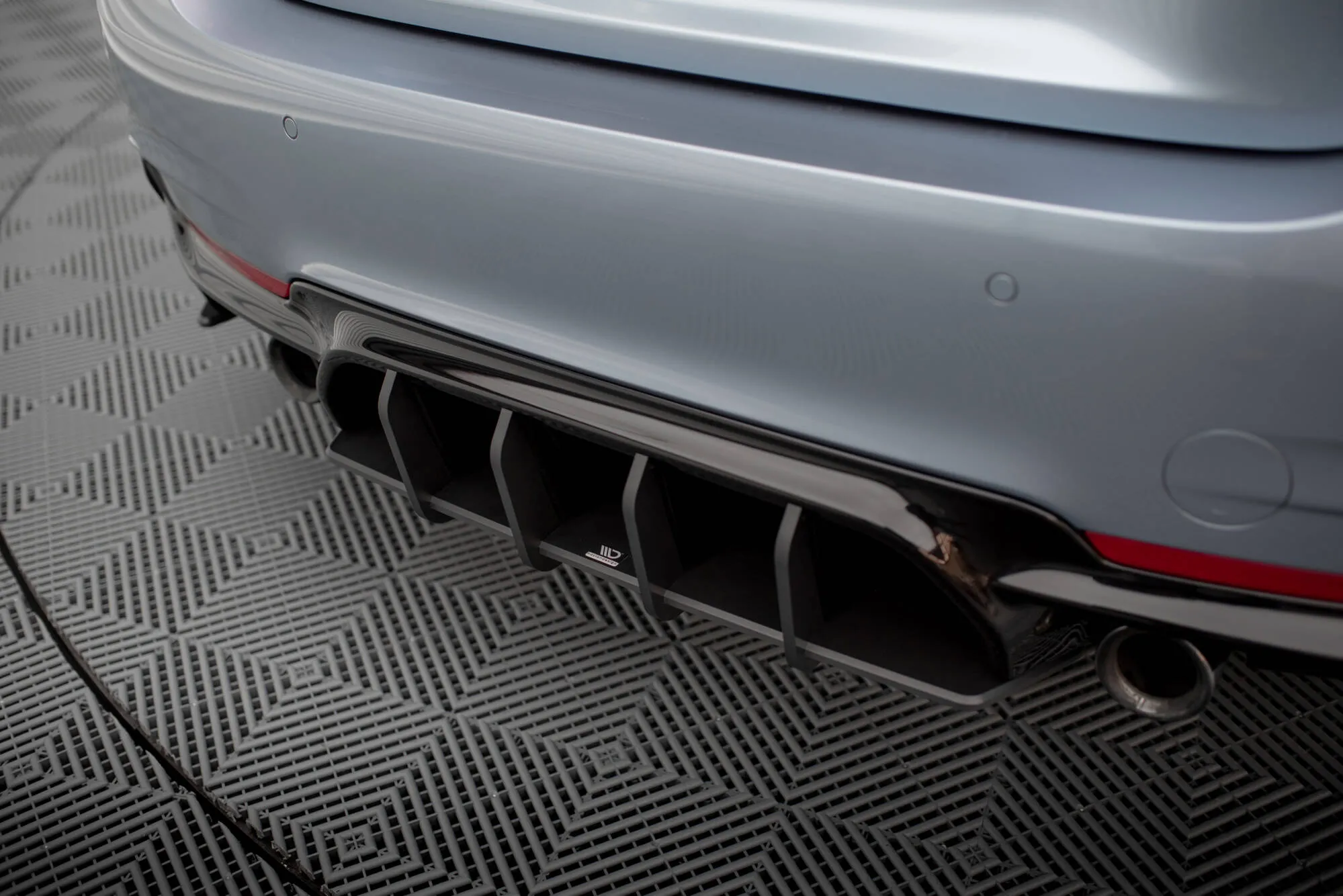 Diffuser V.1 BMW 4 Coupe (F32) M-Pakke 2013 - 2020 | Street Pro Black Edition – bilde 2