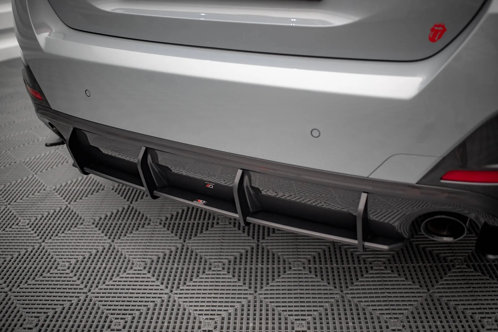 Diffuser V.1 BMW 4 Gran Coupe M440i (G26) 2021 - > | Street Pro Black Edition – bilde 5