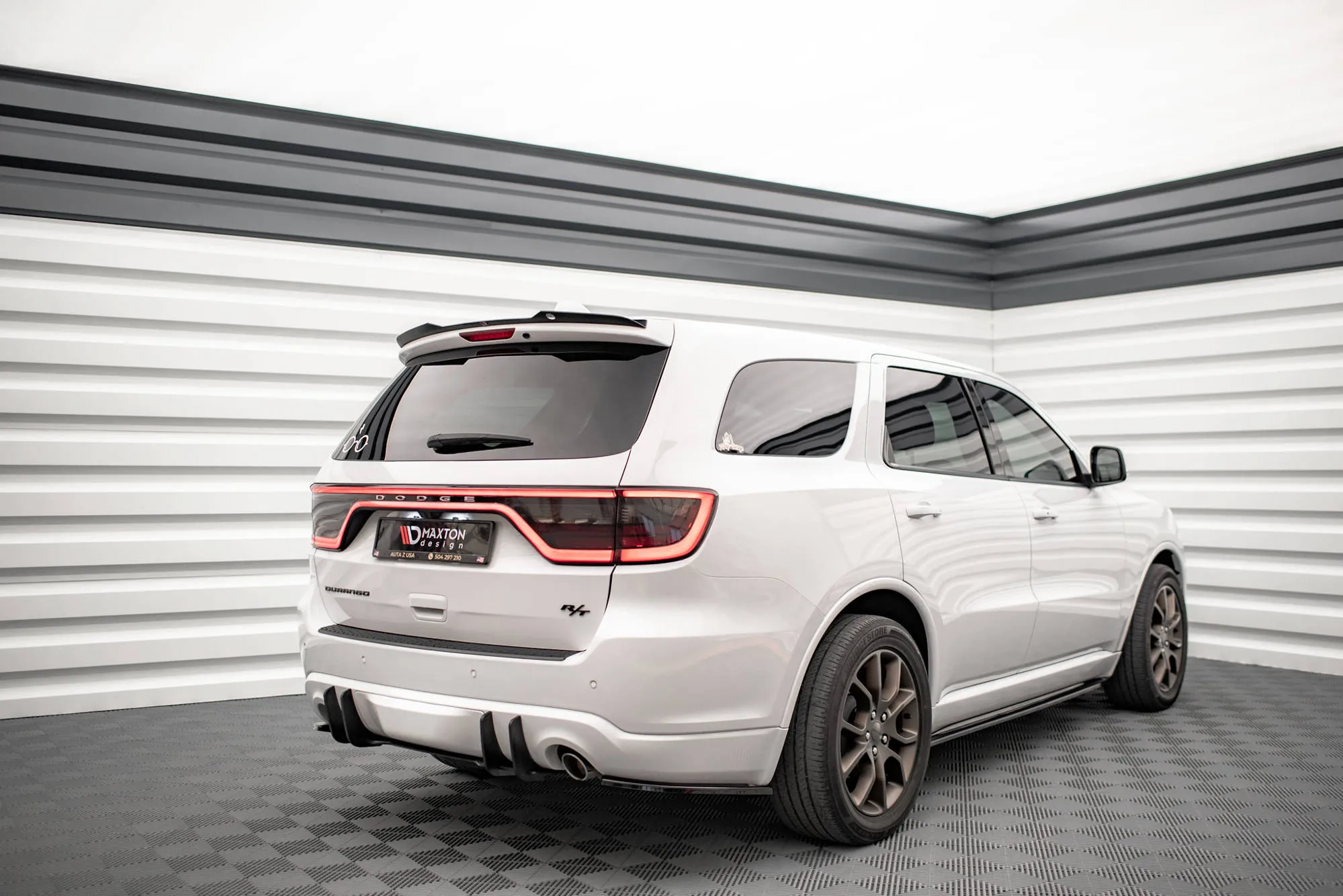 Diffuser V.1 Dodge Durango RT (MK3) 2011 -> | Street Pro Black Edition – bilde 2