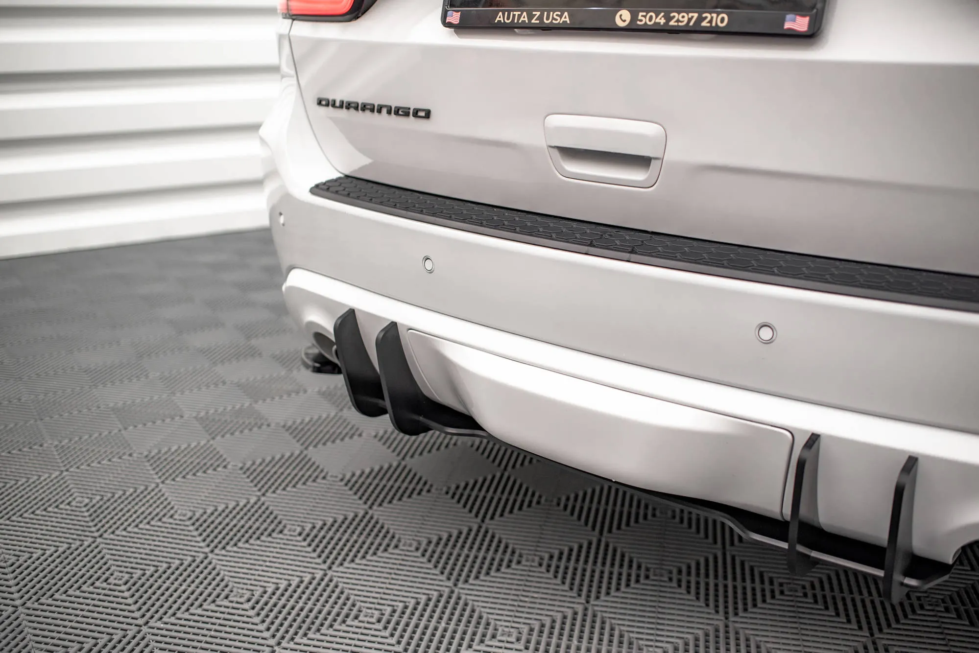 Diffuser V.1 Dodge Durango RT (MK3) 2011 -> | Street Pro Black Edition – bilde 5