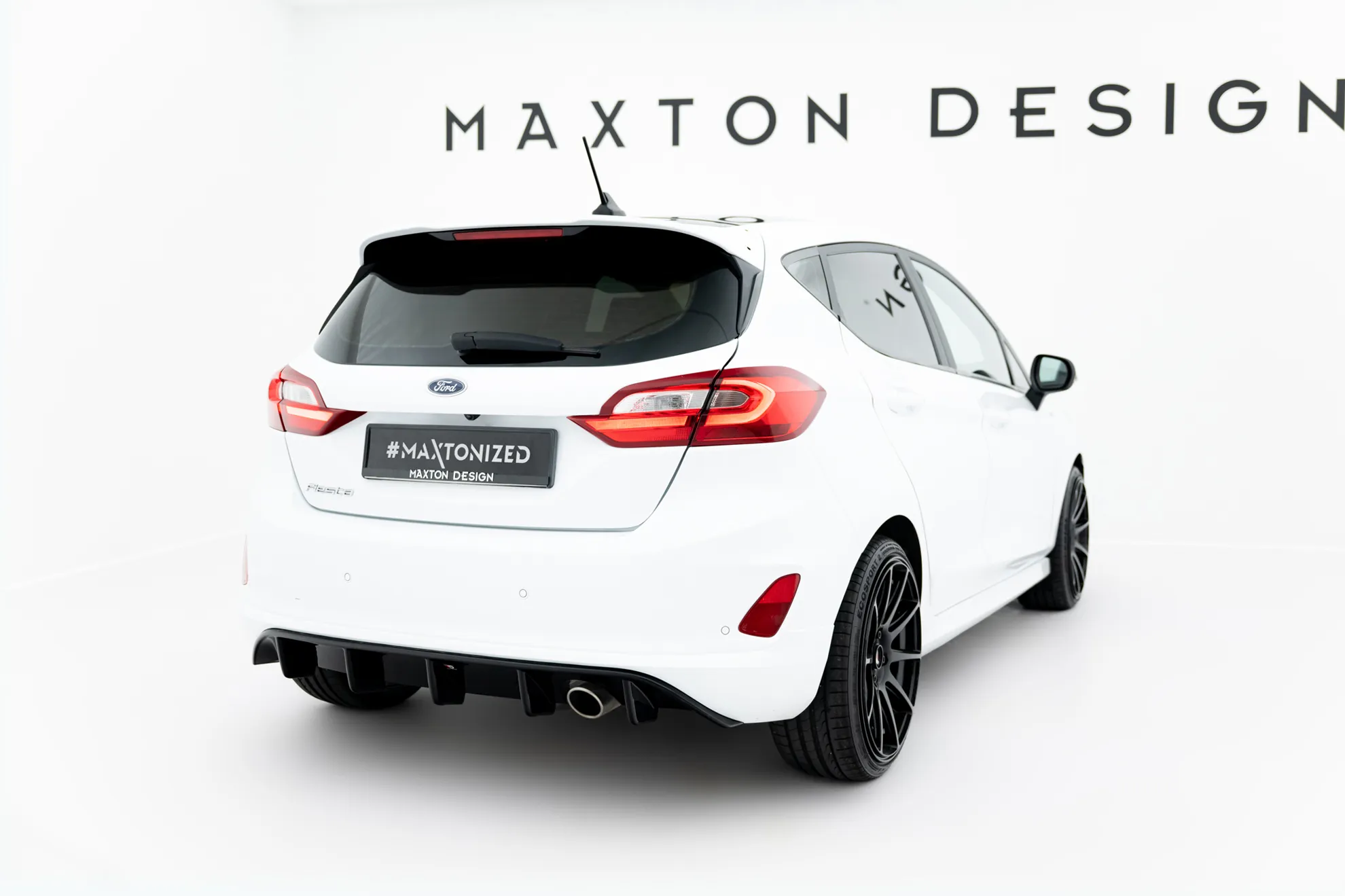 Diffuser V.1 Ford Fiesta Mk7 ST / ST-Line 2016 - 2023 | Glossy Black Edition