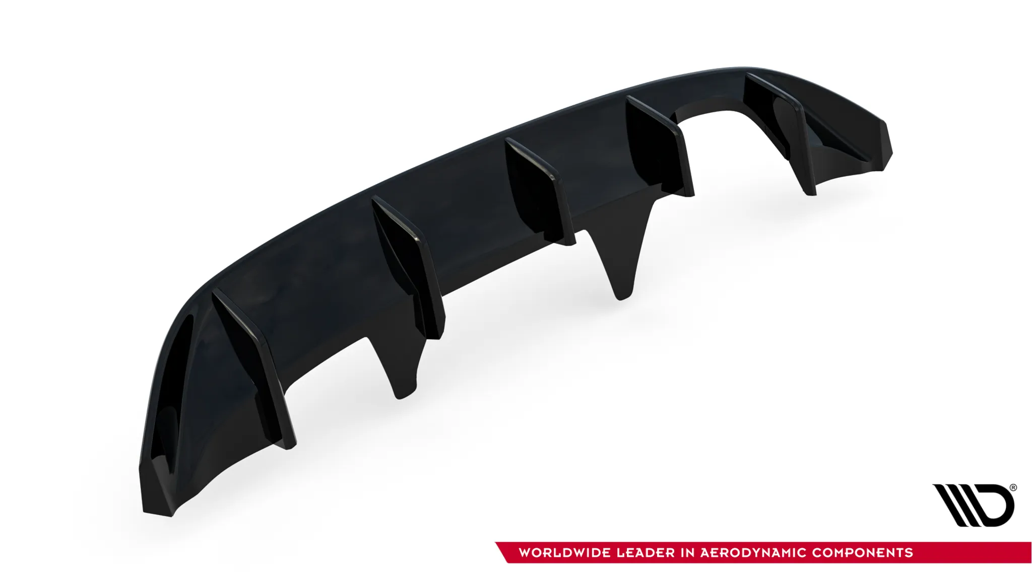 Diffuser V.1 Ford Fiesta Mk7 ST / ST-Line 2016 - 2023 | Glossy Black Edition – bilde 4